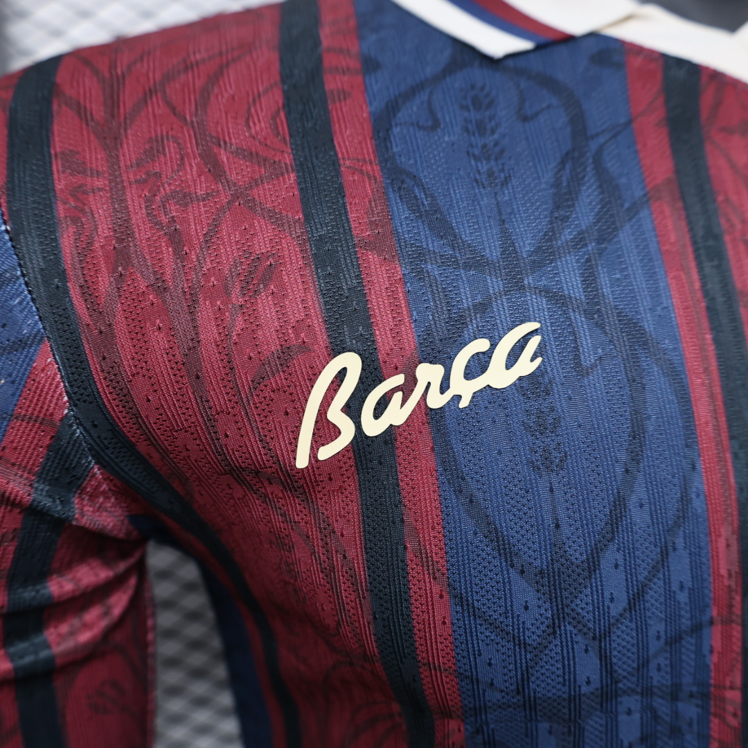 Barcelona Special Edition Shirt Football Jersey Long Sleeve 25-26