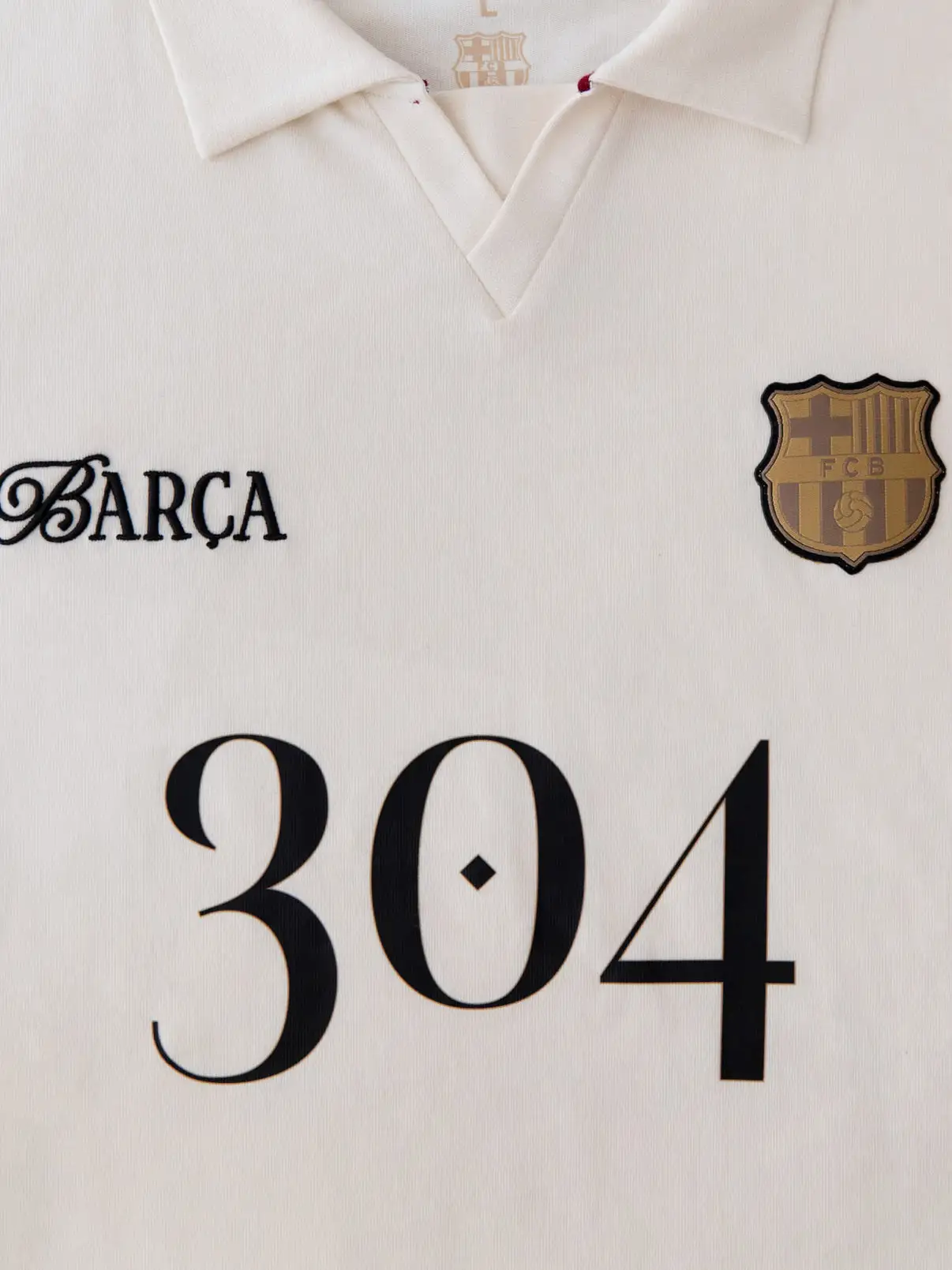 Barcelona Lamin Yamal commemorative white 304 POLO Shirt 24-25