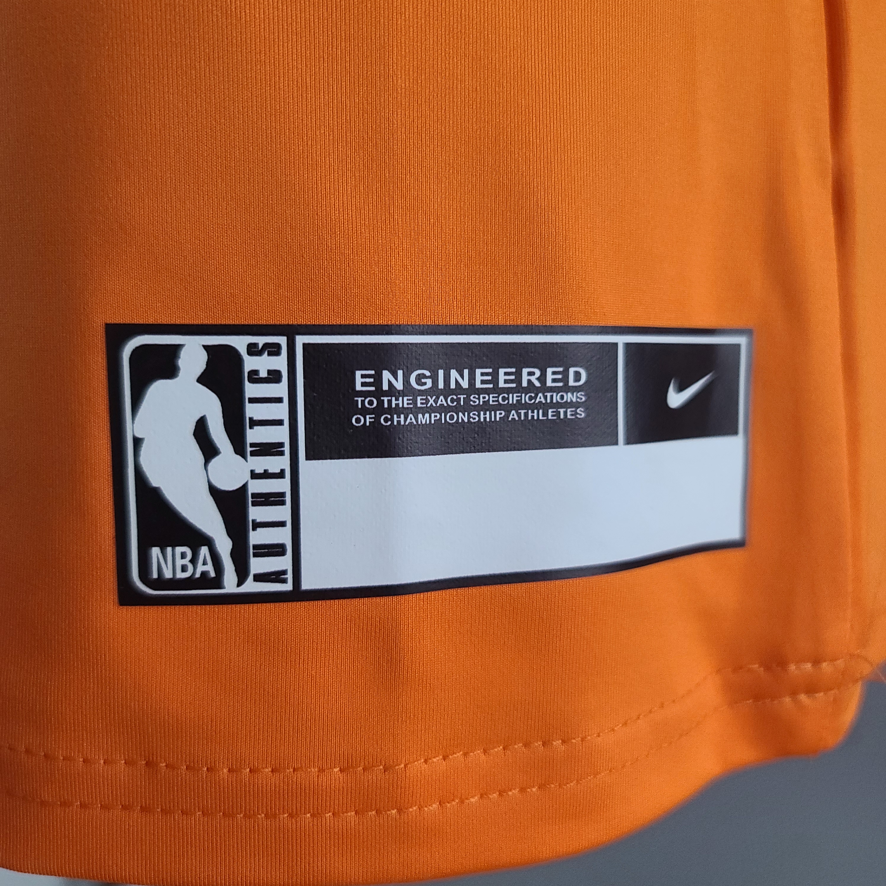 Brooklyn Nets Casual T-shirt Orange