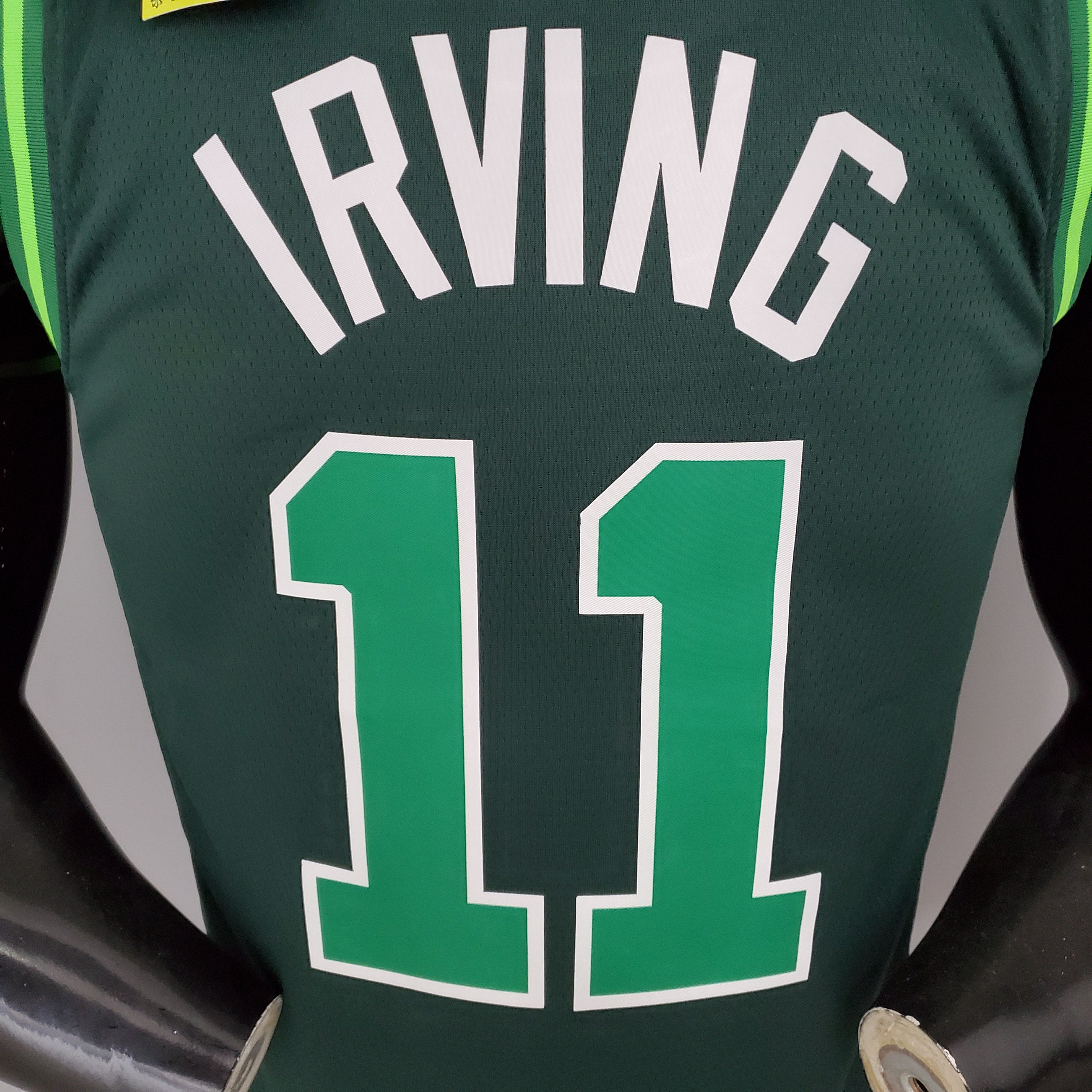 Kyrie Irving Boston Celtics Bonus Edition Swingman Jersey Dark Green