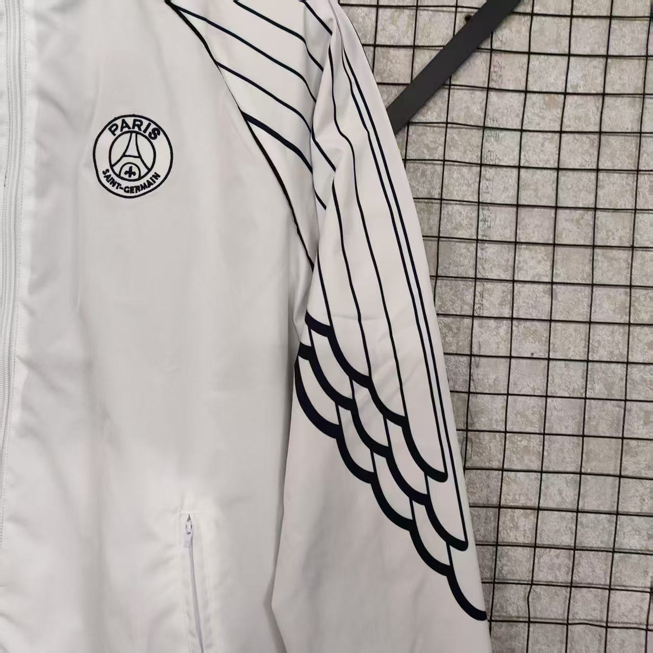 PSG Long Zip Fourth Stadium Jacket 2024-25