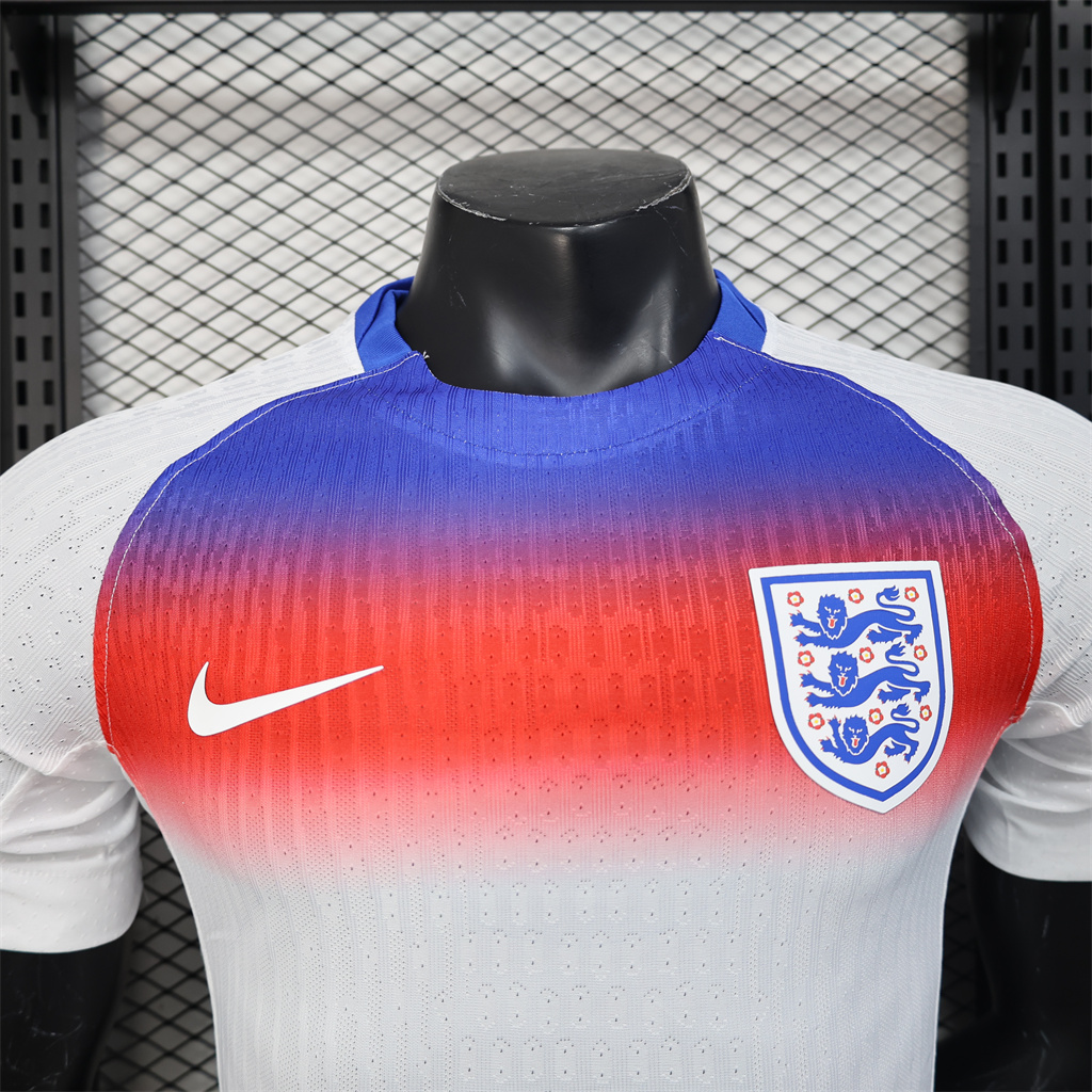 England Women's Team Euro 2025 Home Player Version Man Jersey