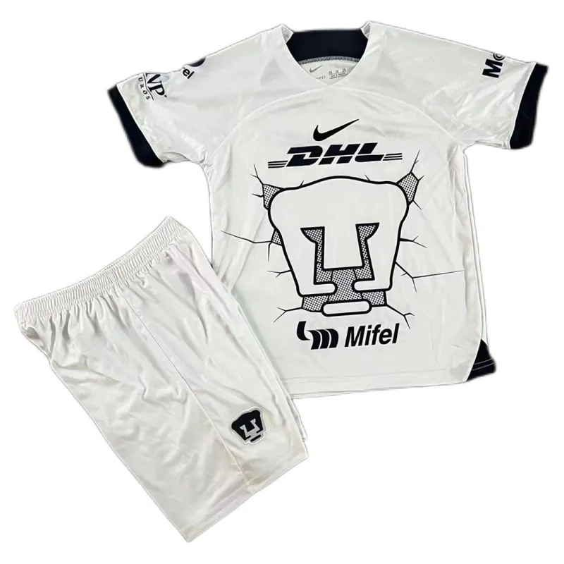 Kids Pumas UNAM  2023/24 Home Kit Jersey+Shorts