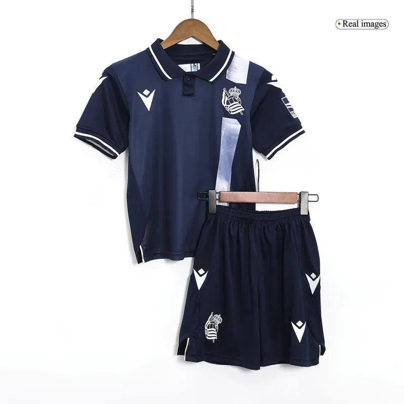 Kids Real Sociedad 2023/24  Away Kit Jersey+Shorts