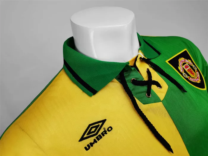 Manchester United Third Long Sleeve Retro Jersey 92/93