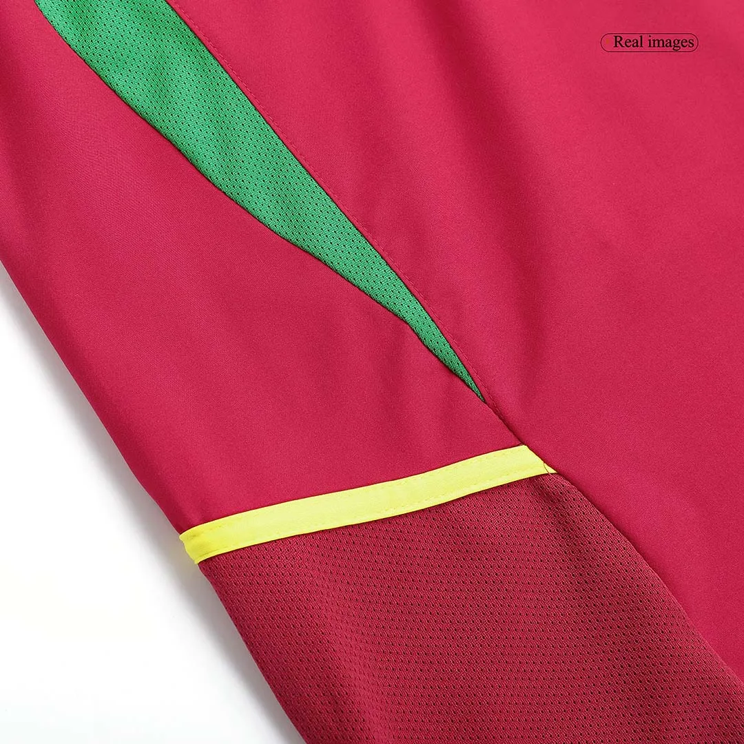 2002 Portugal Retro Jersey Home World Cup