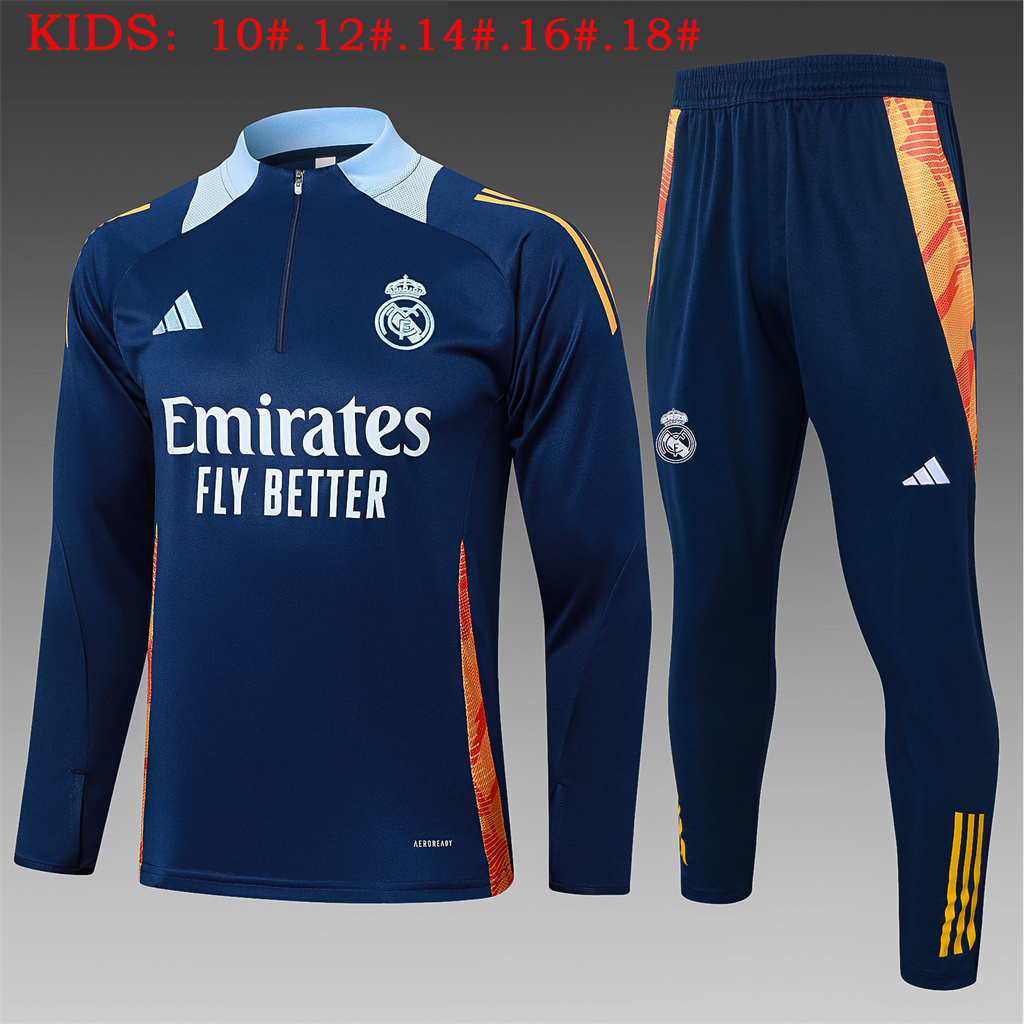 Real Madrid Kids Training Suit 24/25