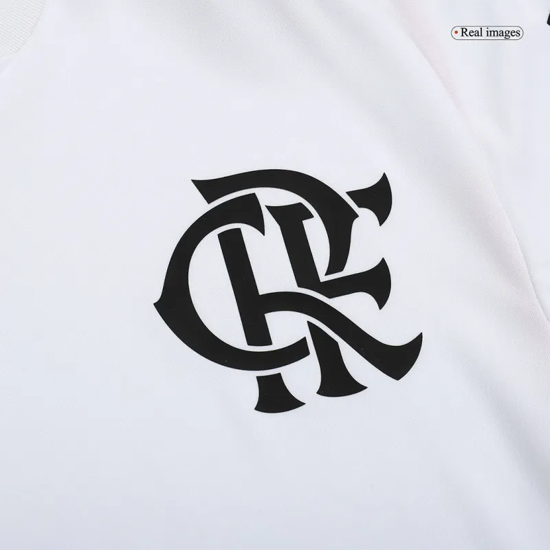 CR Flamengo Pre-Match 2023/24 Jersey White Replica