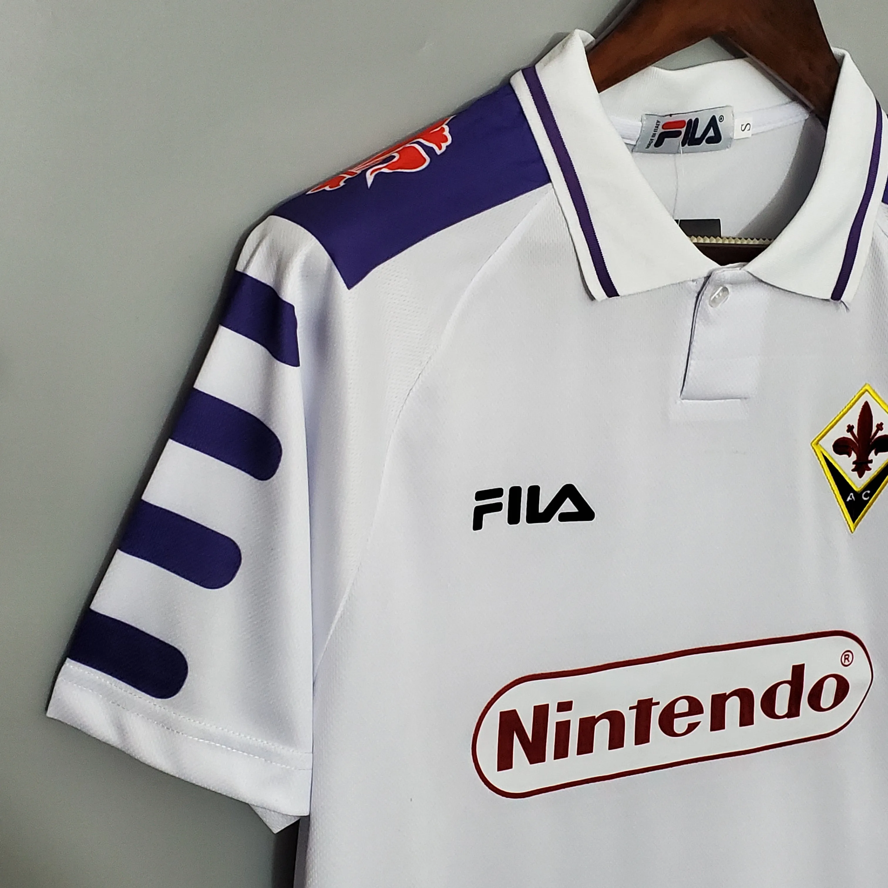 98-99 Fiorentina Retro Jersey Away