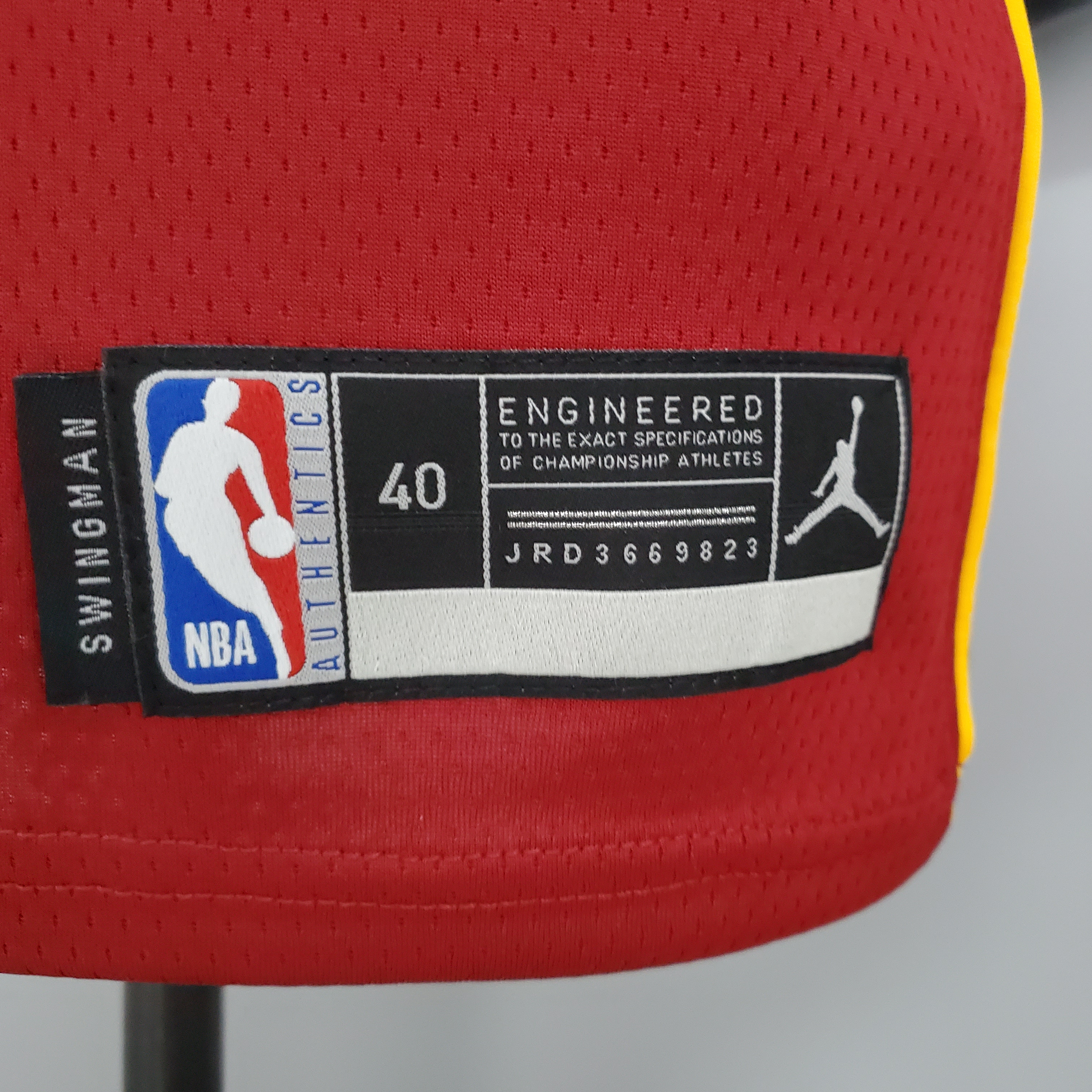 Bam Adebayo Miami Heat Swingman Jersey Red