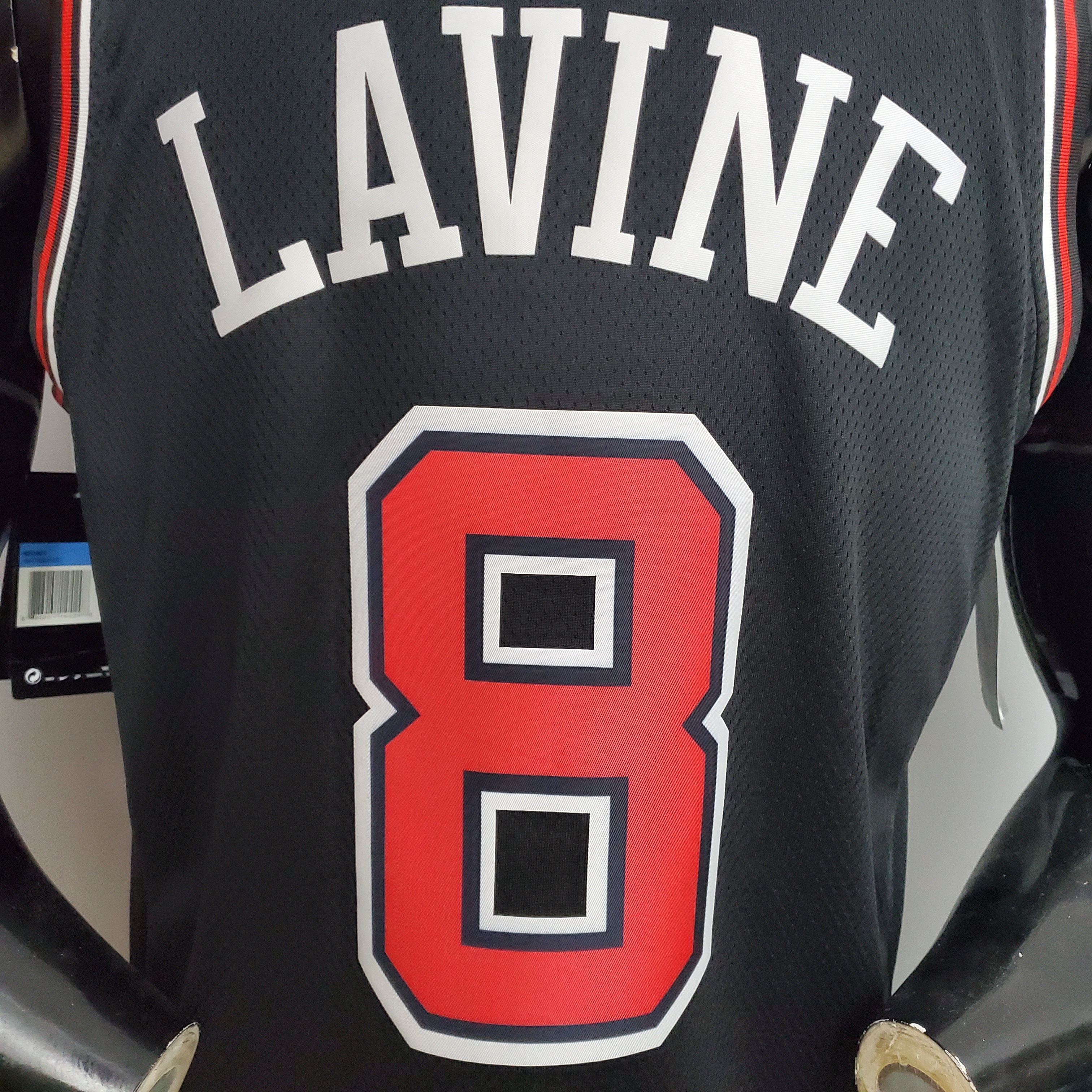 Zach LaVine Chicago Bulls Swingman Jersey Black