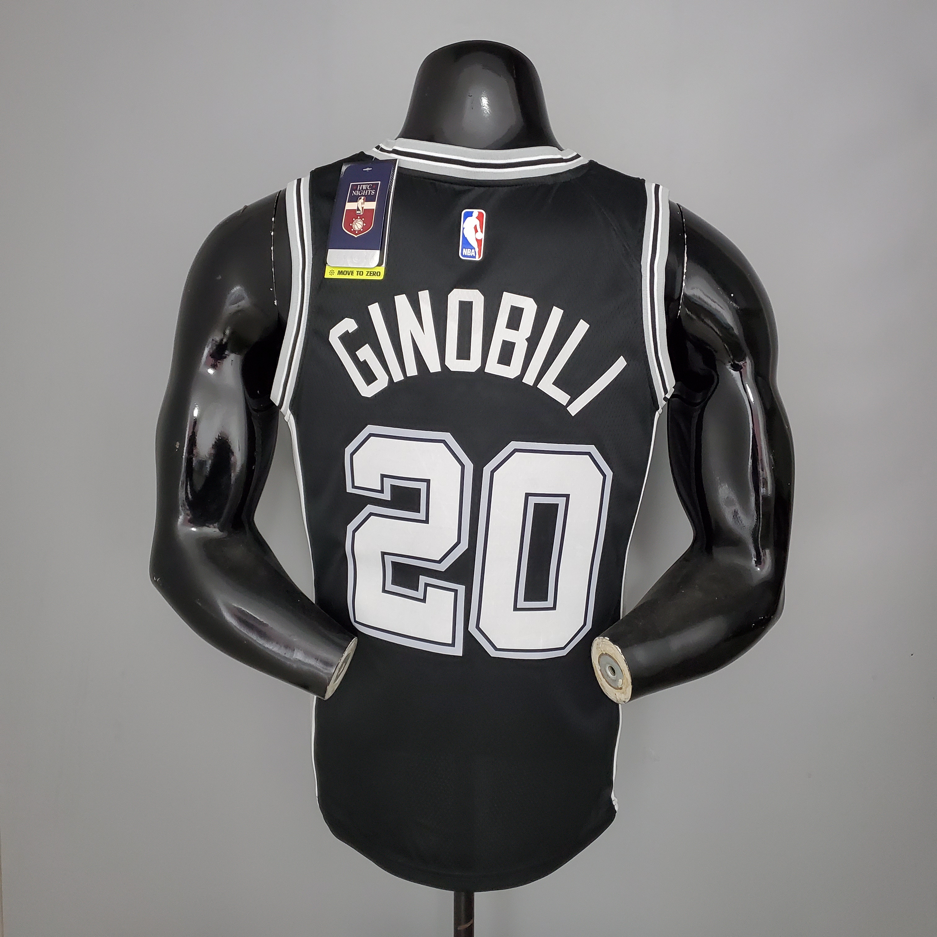 Manu Ginobili San Antonio Spurs Swingman Jersey White