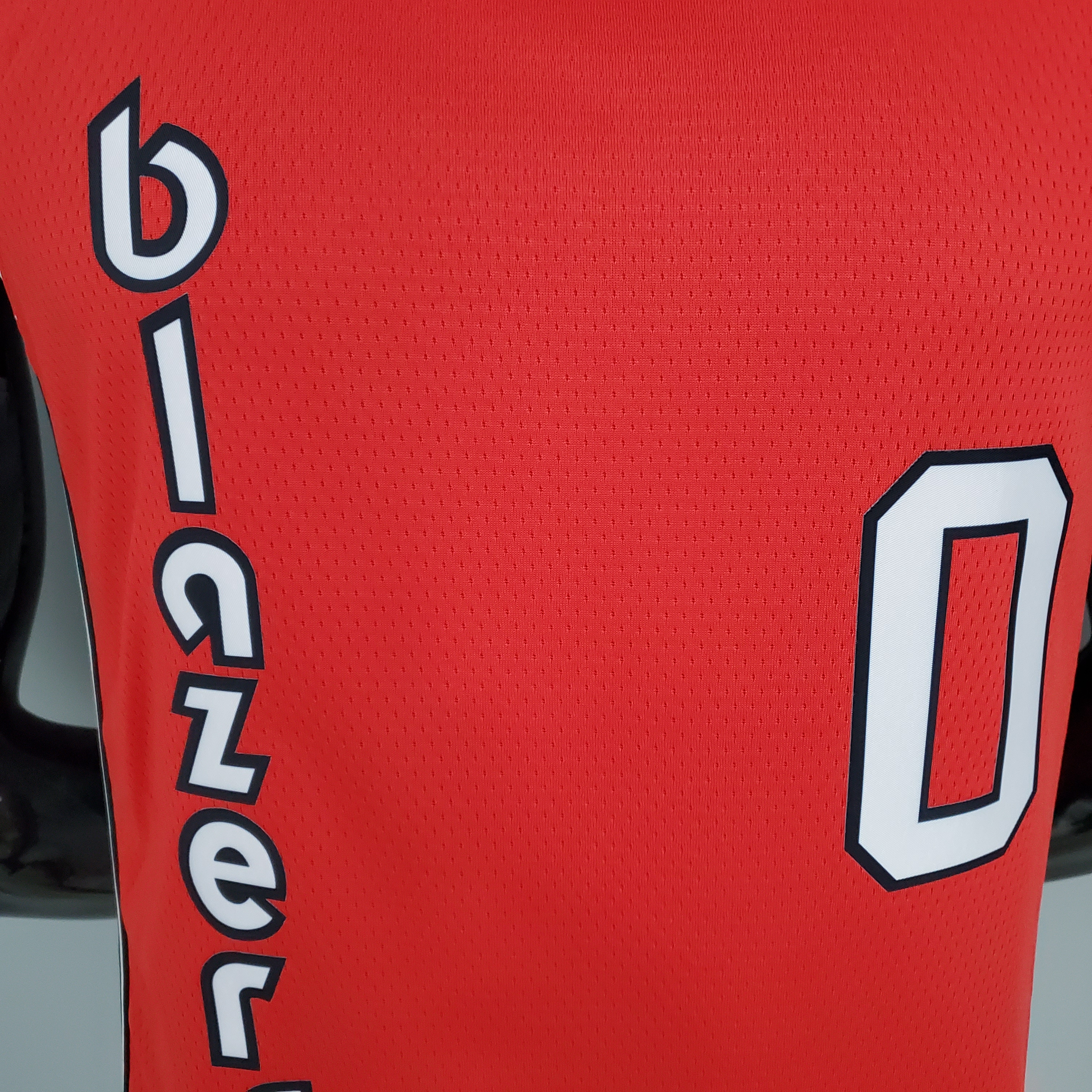 Damian Lillard Portland Trail Blazers Swingman Jersey Retro Red