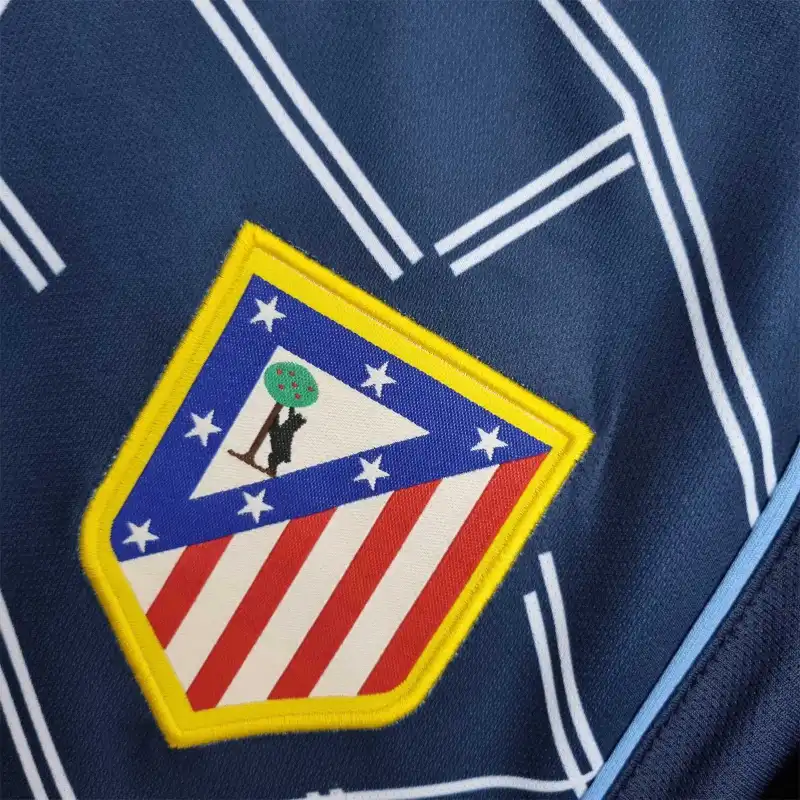 2004-2005 Atletico Madrid Retro Away Soccer Jersey Fan Version