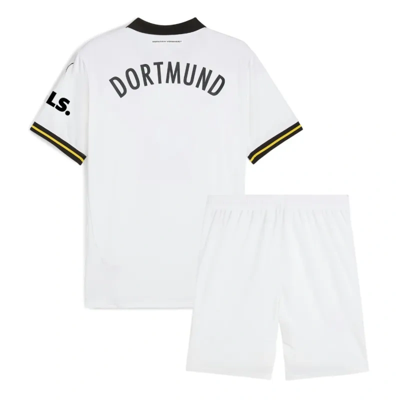2024-25 Kids Borussia Dortmund Third Away Kits Football Jersey