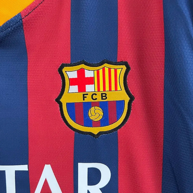13-14 Barcelona Retro Home Soccer Shirt
