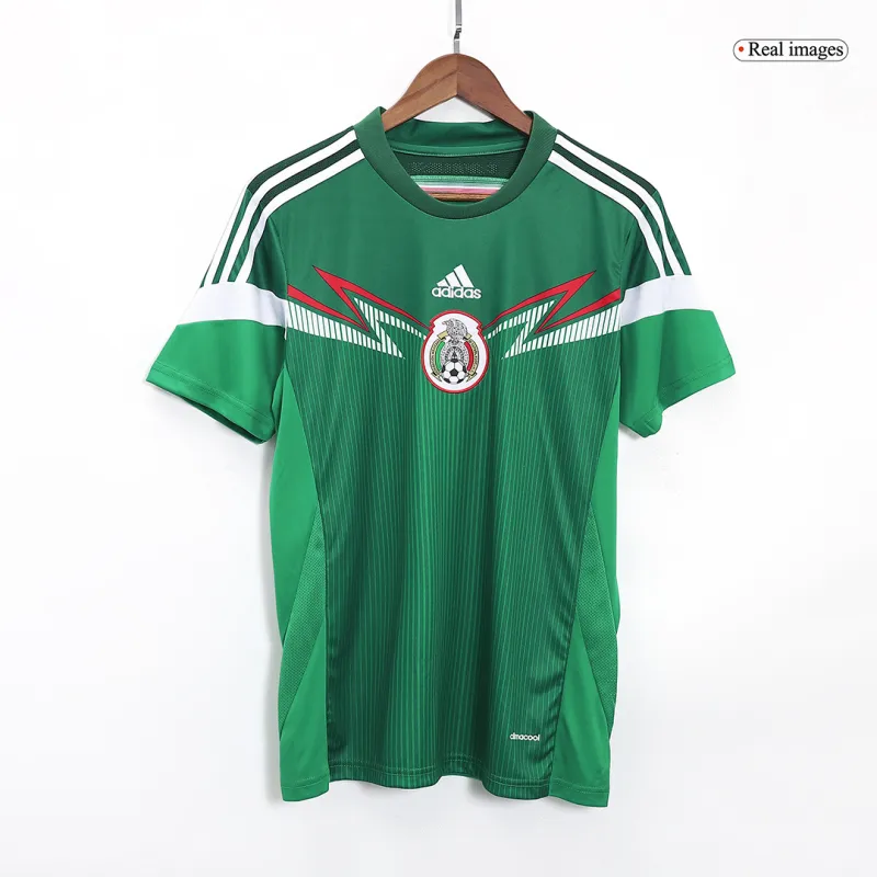 Mexico World Cup 2014 Retro Home Jersey