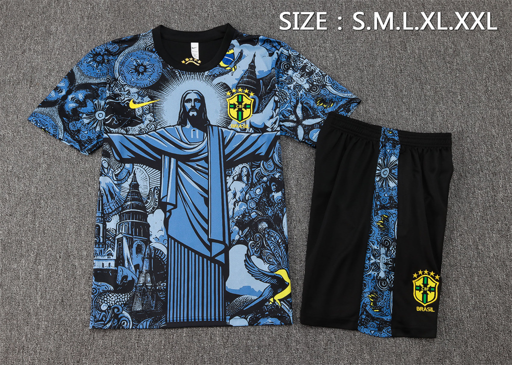Brazil Training Short sleeve Suit 24/25