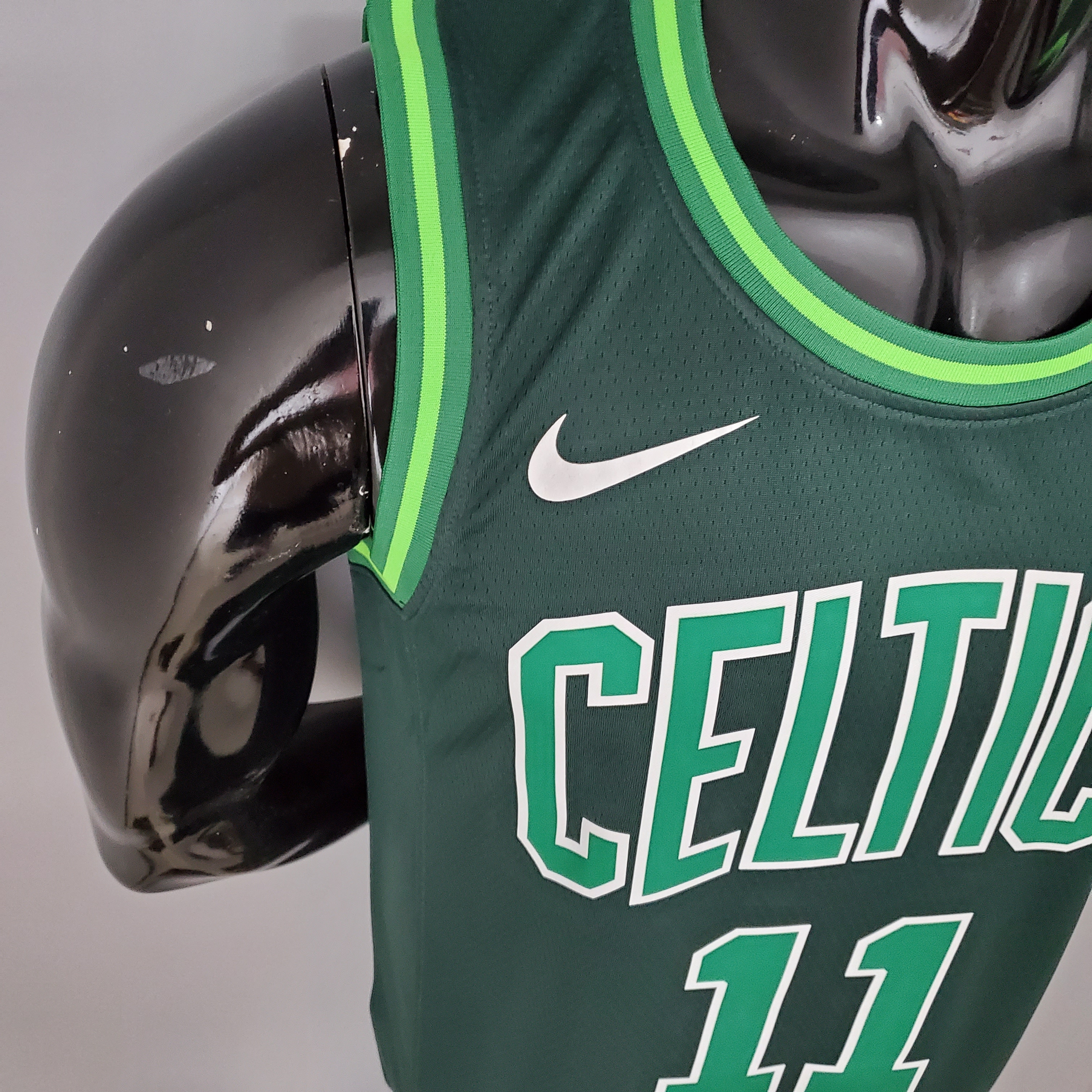 Kyrie Irving Boston Celtics Bonus Edition Swingman Jersey Dark Green