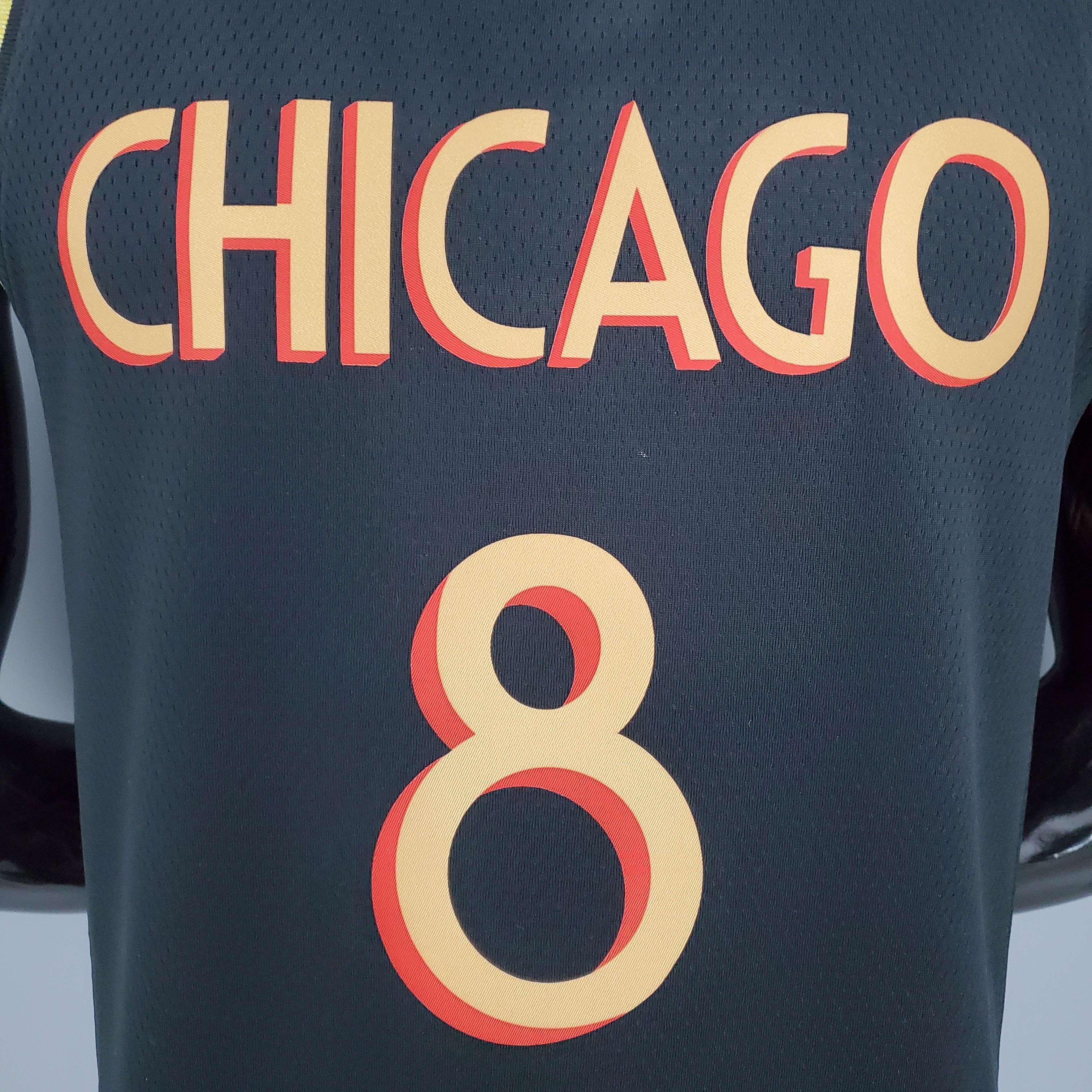 Zach LaVine Chicago Bulls Team City Edition Swingman Jersey Black