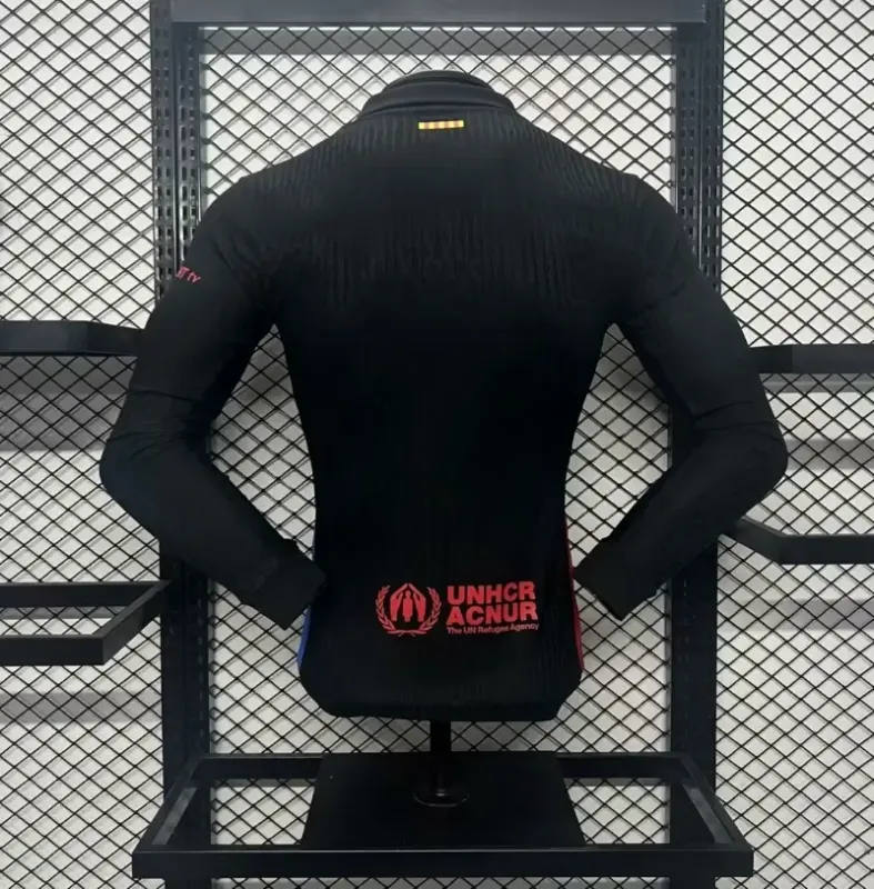 24-25 Barcelona Away Jersey Long Sleeve Player Version