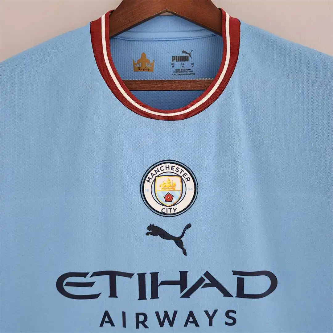 2022/23 Manchester City Home Jersey Replica