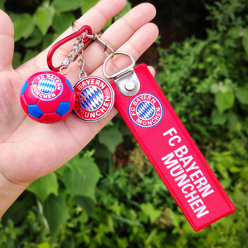 Real Madrid, Barcelona, Manchester City, Liverpool Club Keychain Football Gift