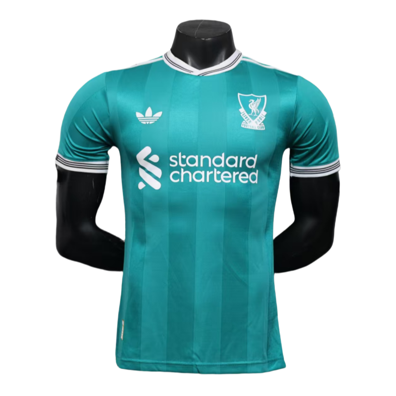 Liverpool 25-26 away green football jersey - player version