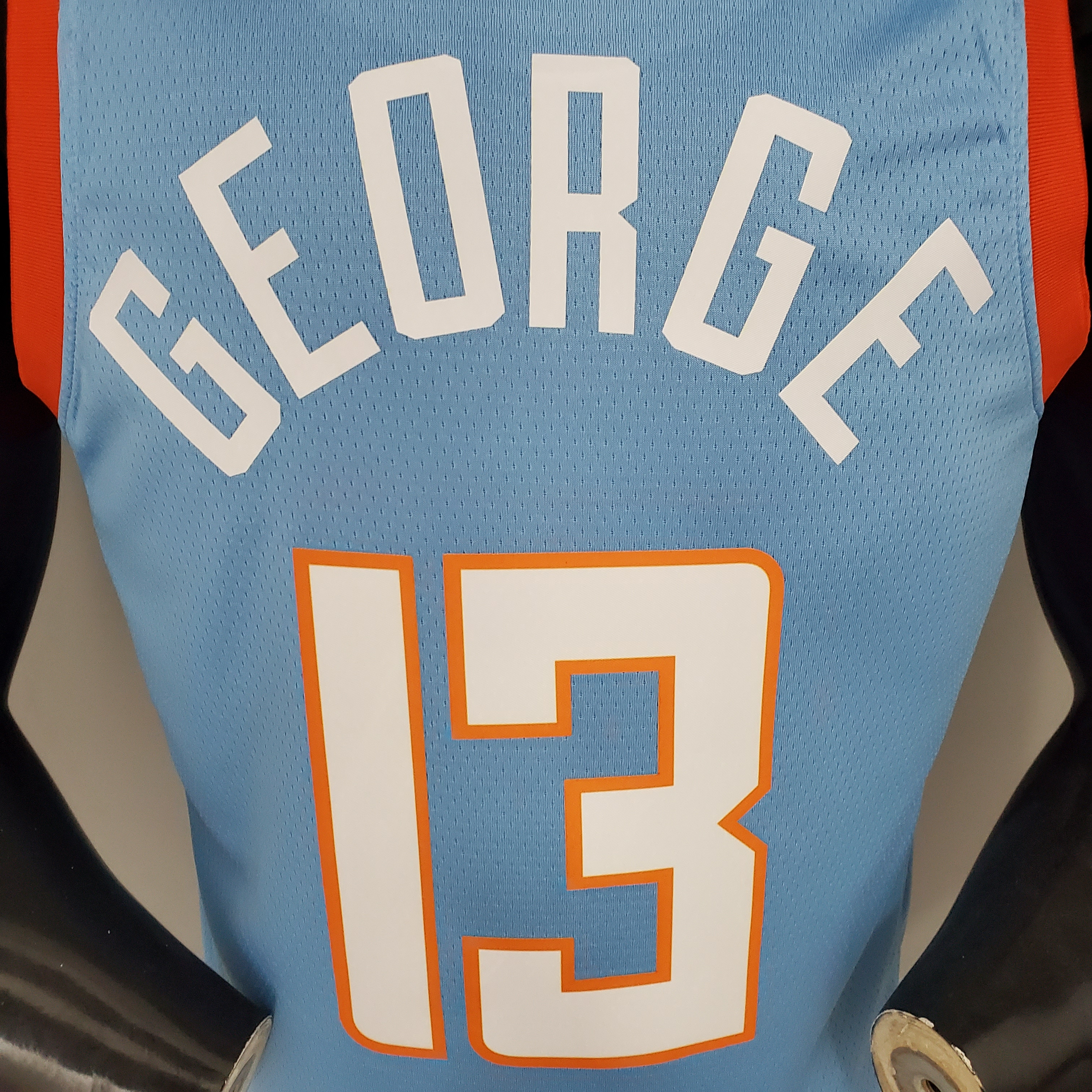 Paul George LA Clippers Swingman Jersey Blue