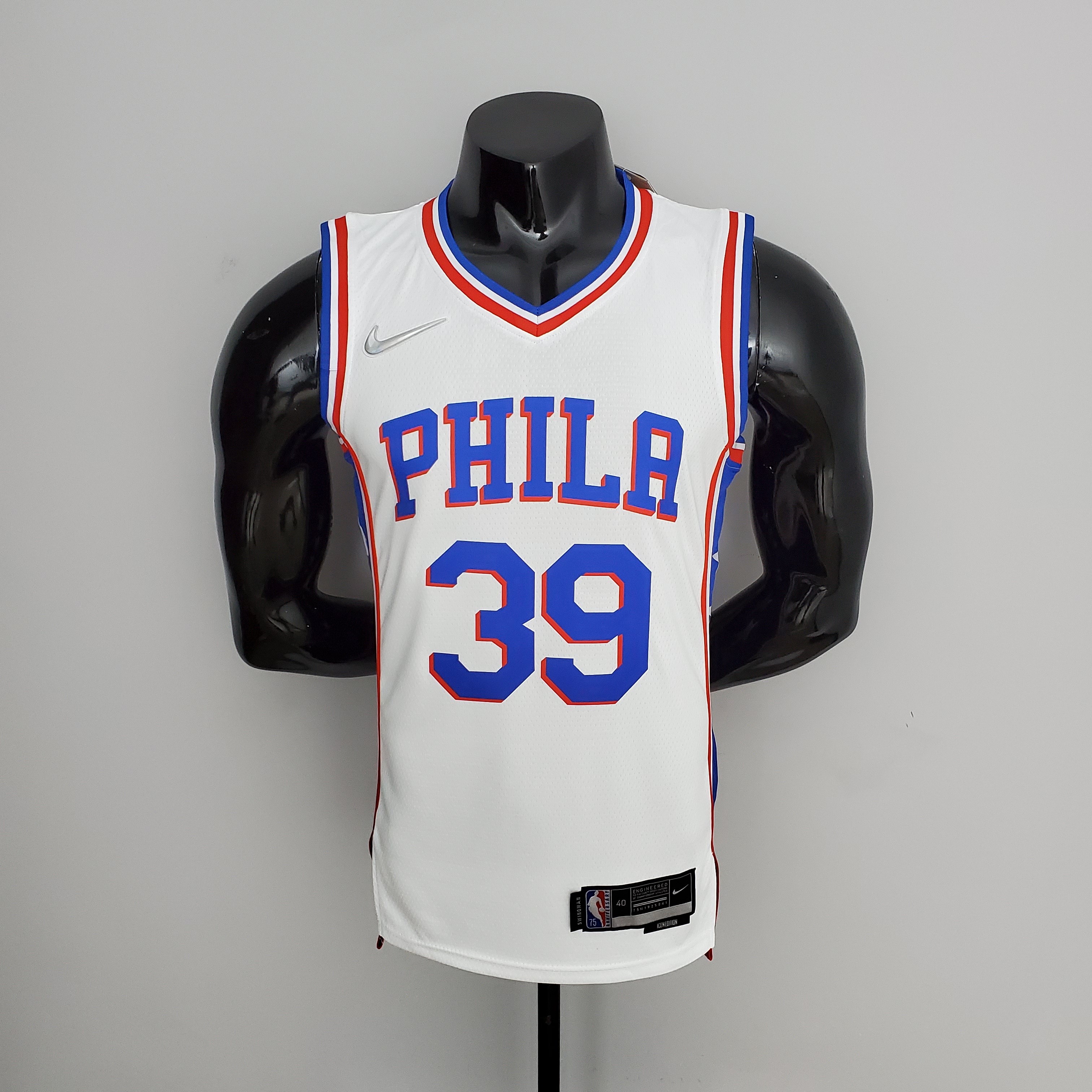 Dwight Howard Philadelphia 76ers 75th Anniversary Swingman Jersey White
