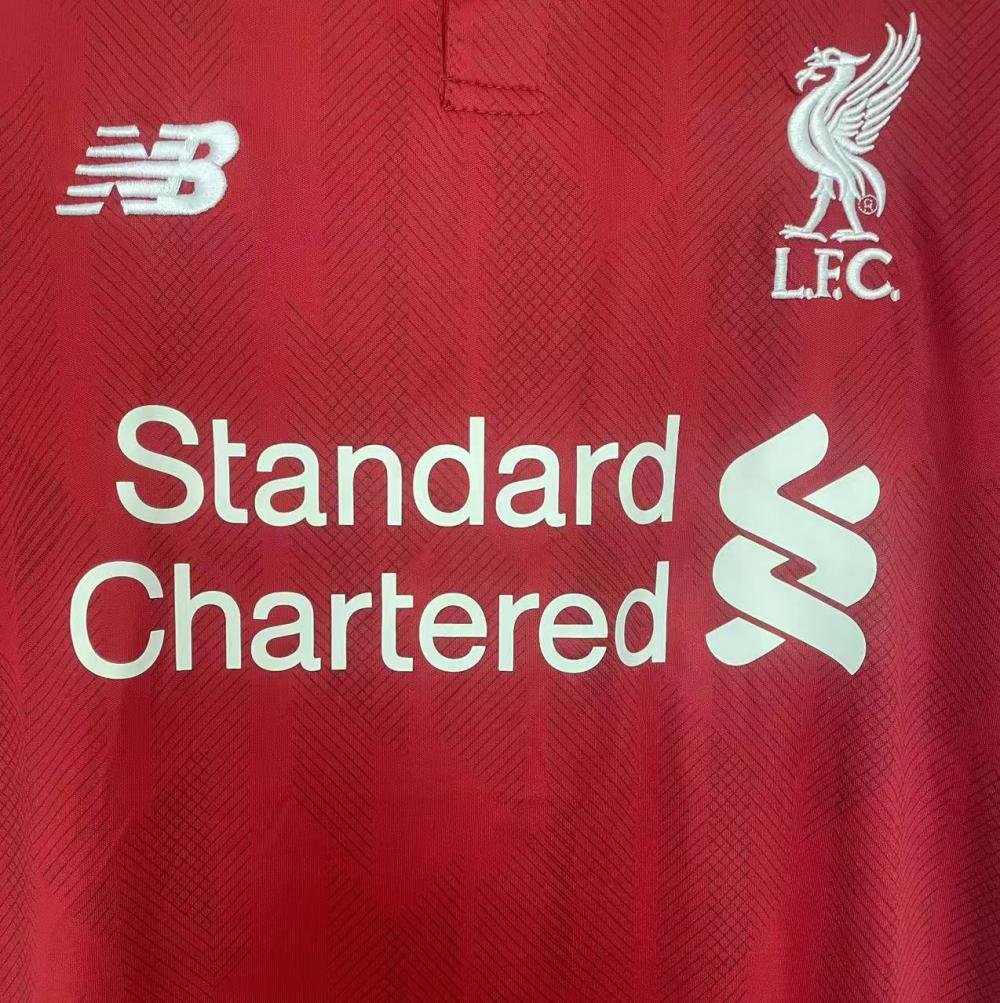 Retro Liverpool Home Football Shirt 2018/2019
