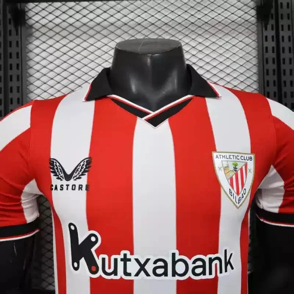 Athletic Bilbao Home Soccer Jersey 2025-26 Player version