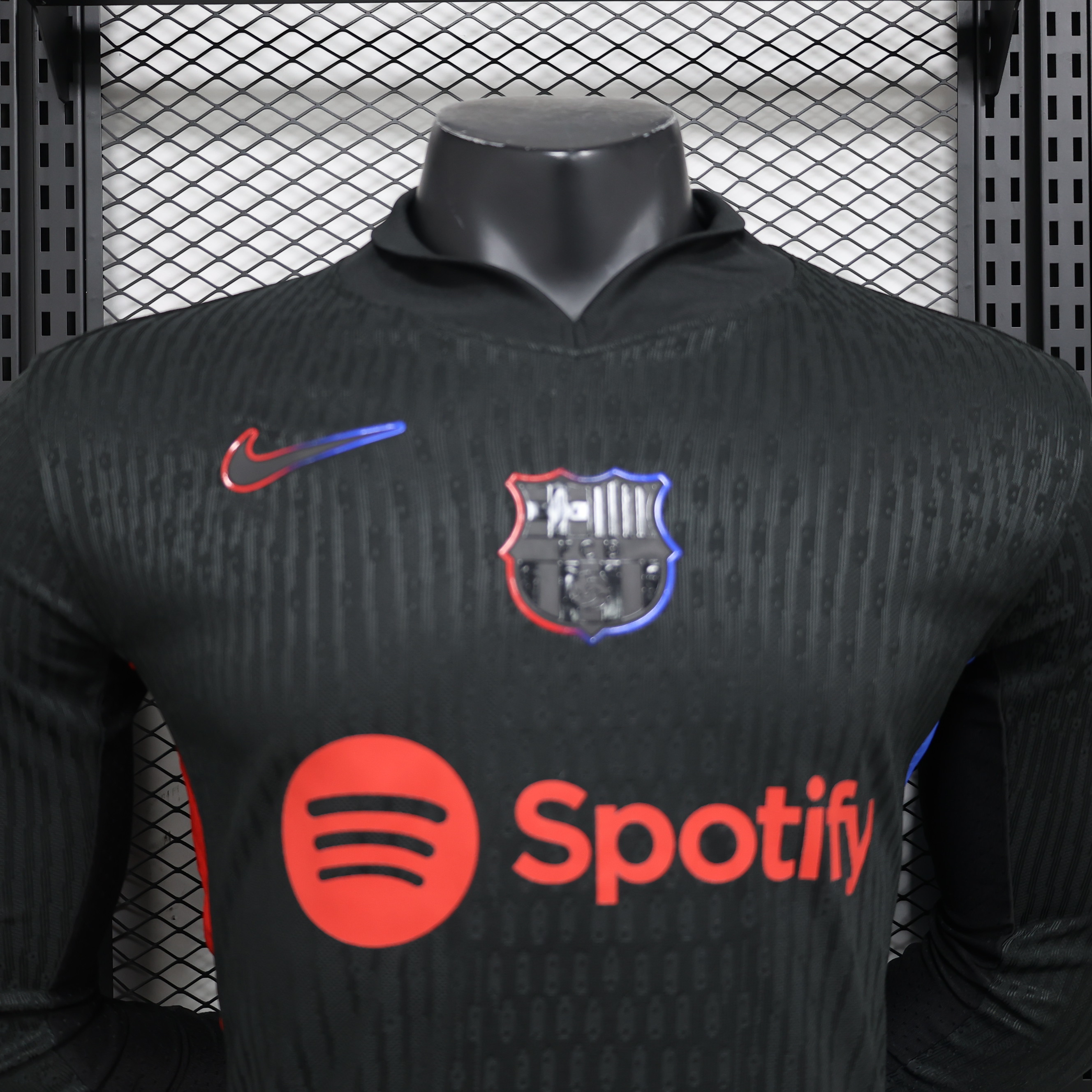 24-25 Barcelona Away Jersey Long Sleeve Player Version