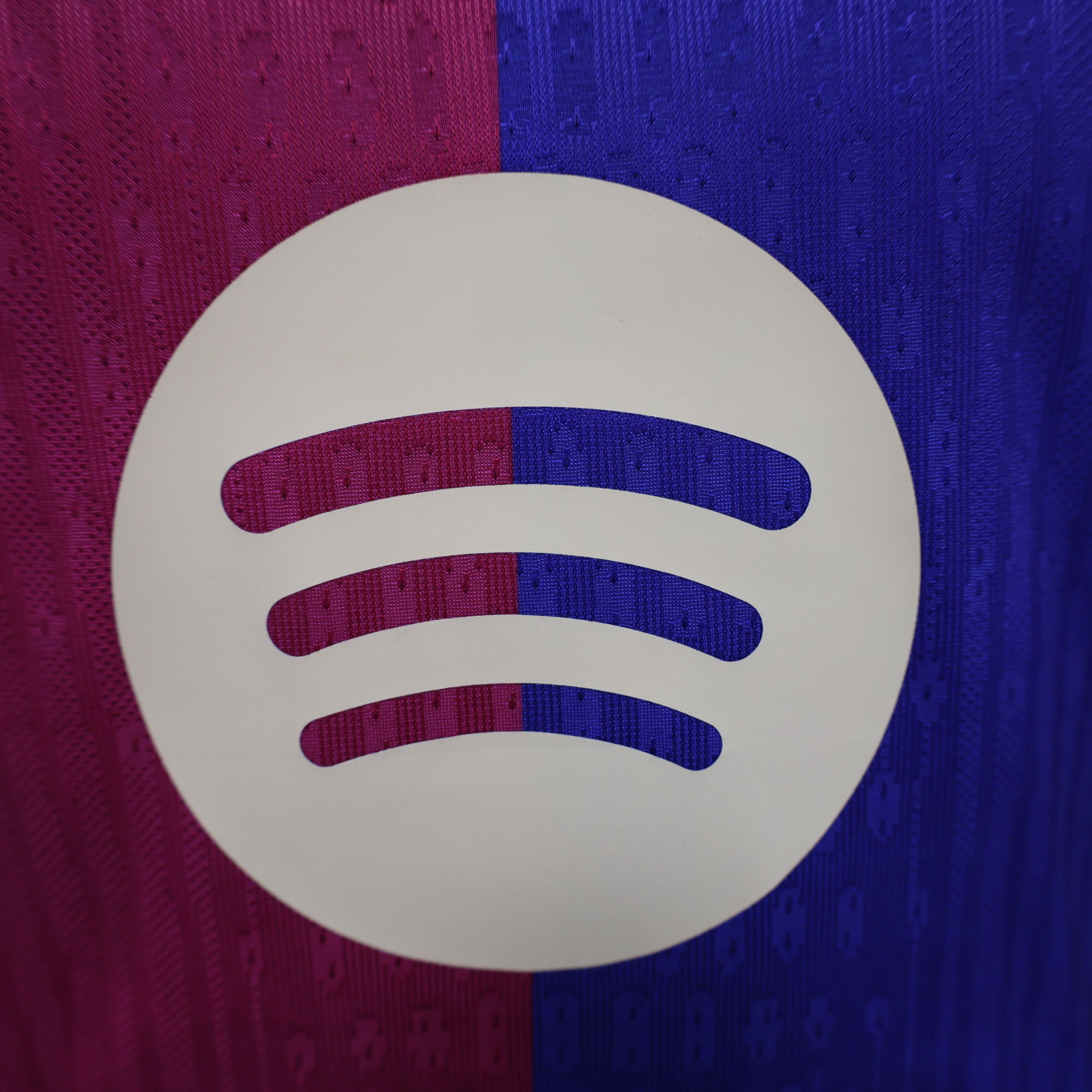 24-25 Barcelona Home Soccer Jersey Player Edition Long Sleeve