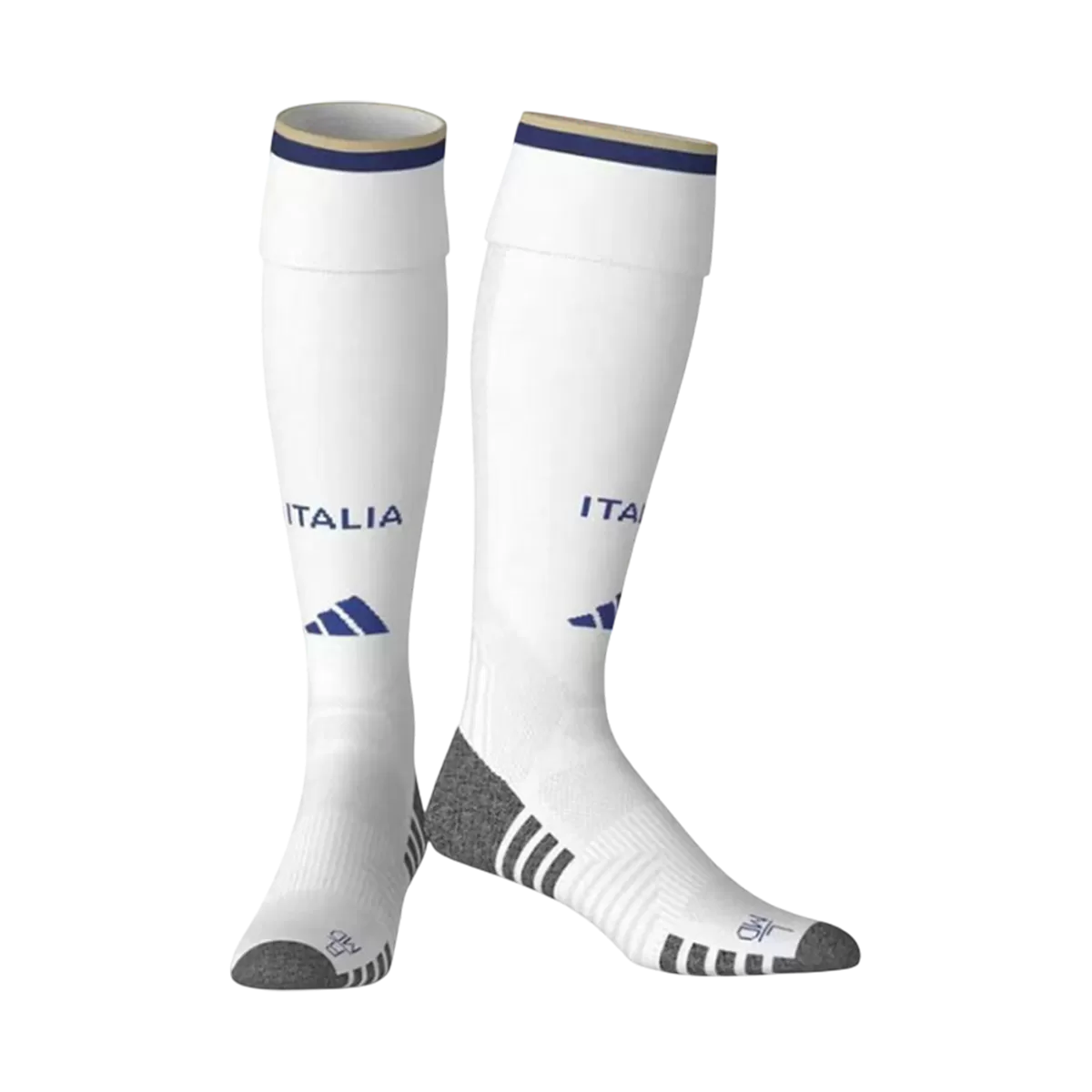 Kids Italy Home Soccer Socks - White 2026