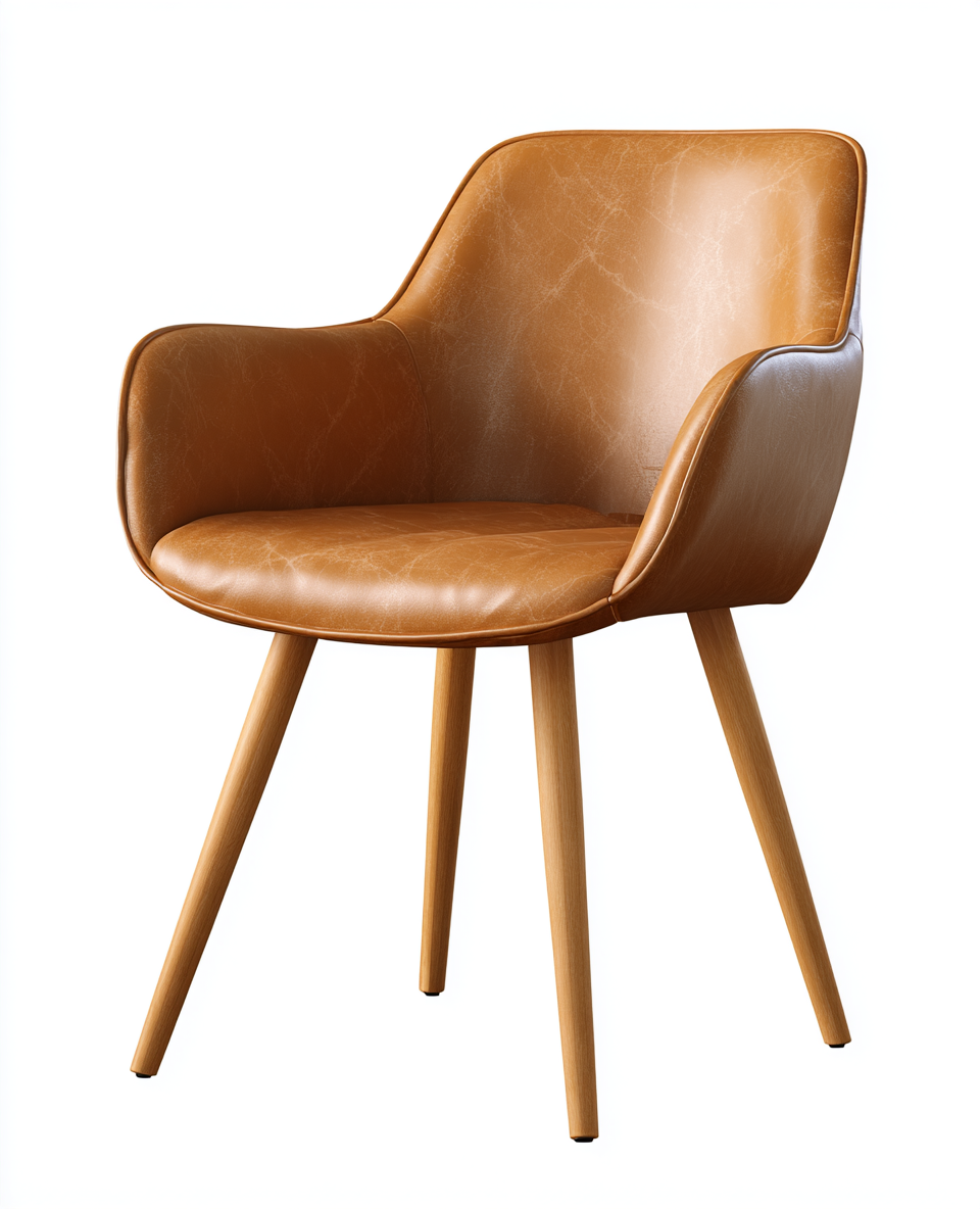 chaise de salle à manger moderne avec accoudoirs