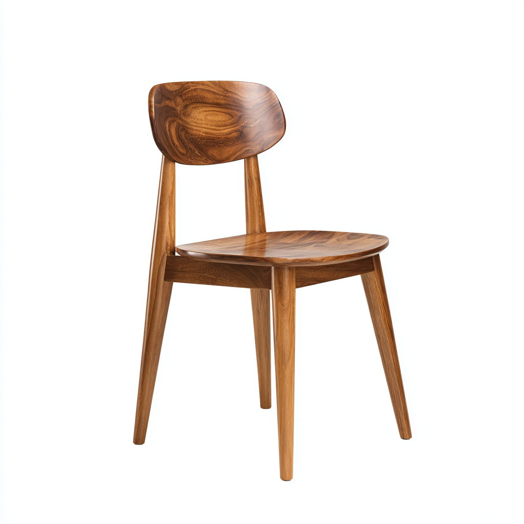 chaise de salle à manger en bois massif