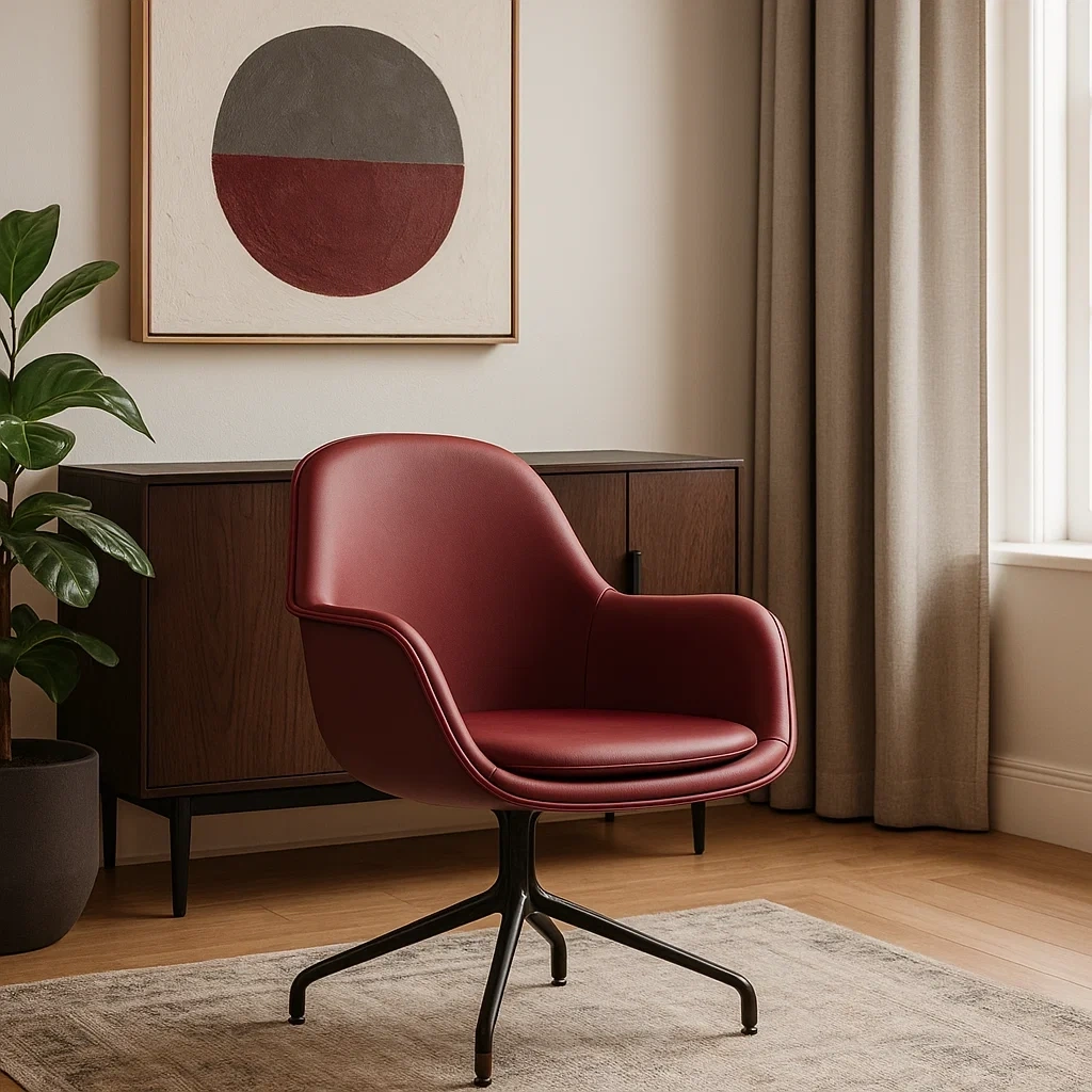 chaise de bureau avec accoudoirs