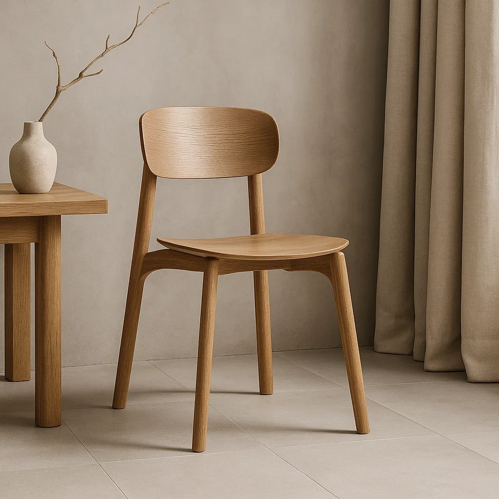 chaise de salle à manger en bois