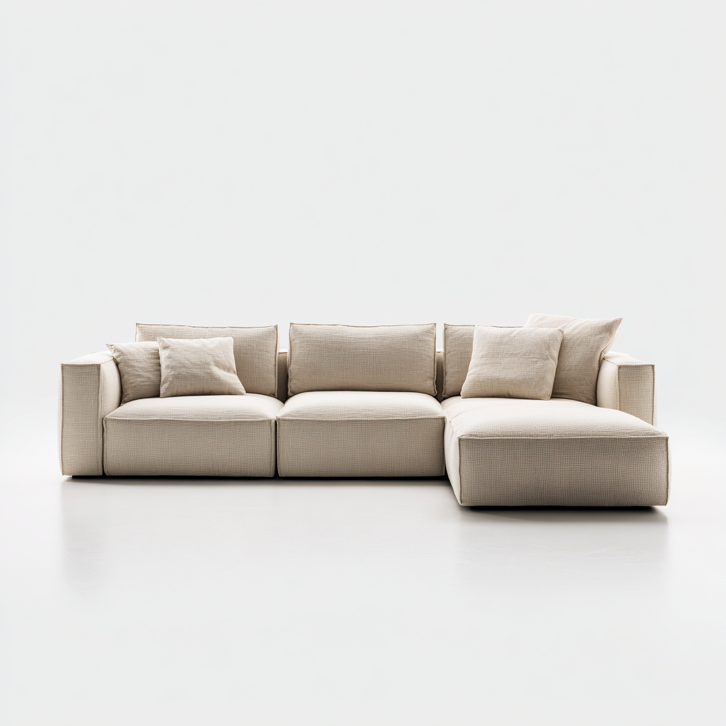 Canapé modulaire avec méridienne