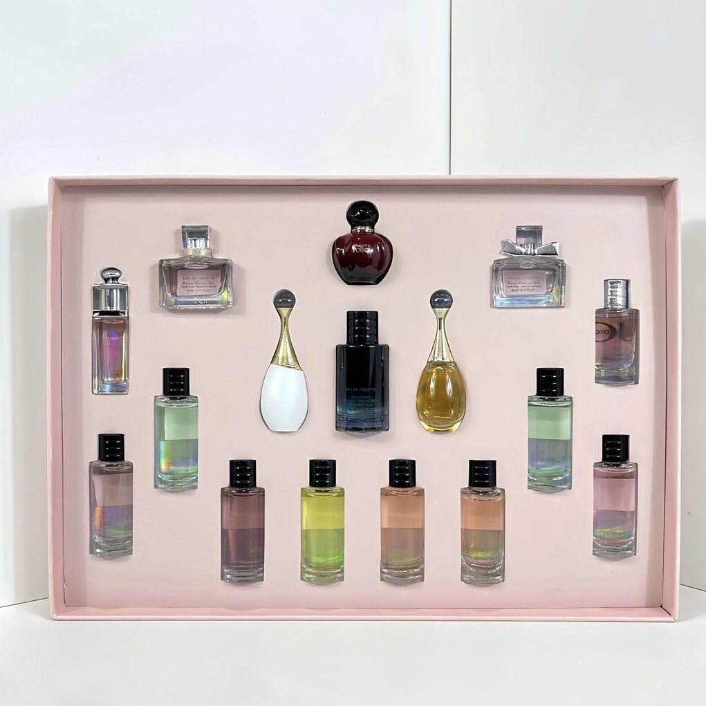 Dior Pink perfume Sample 16 Piece Gift Box