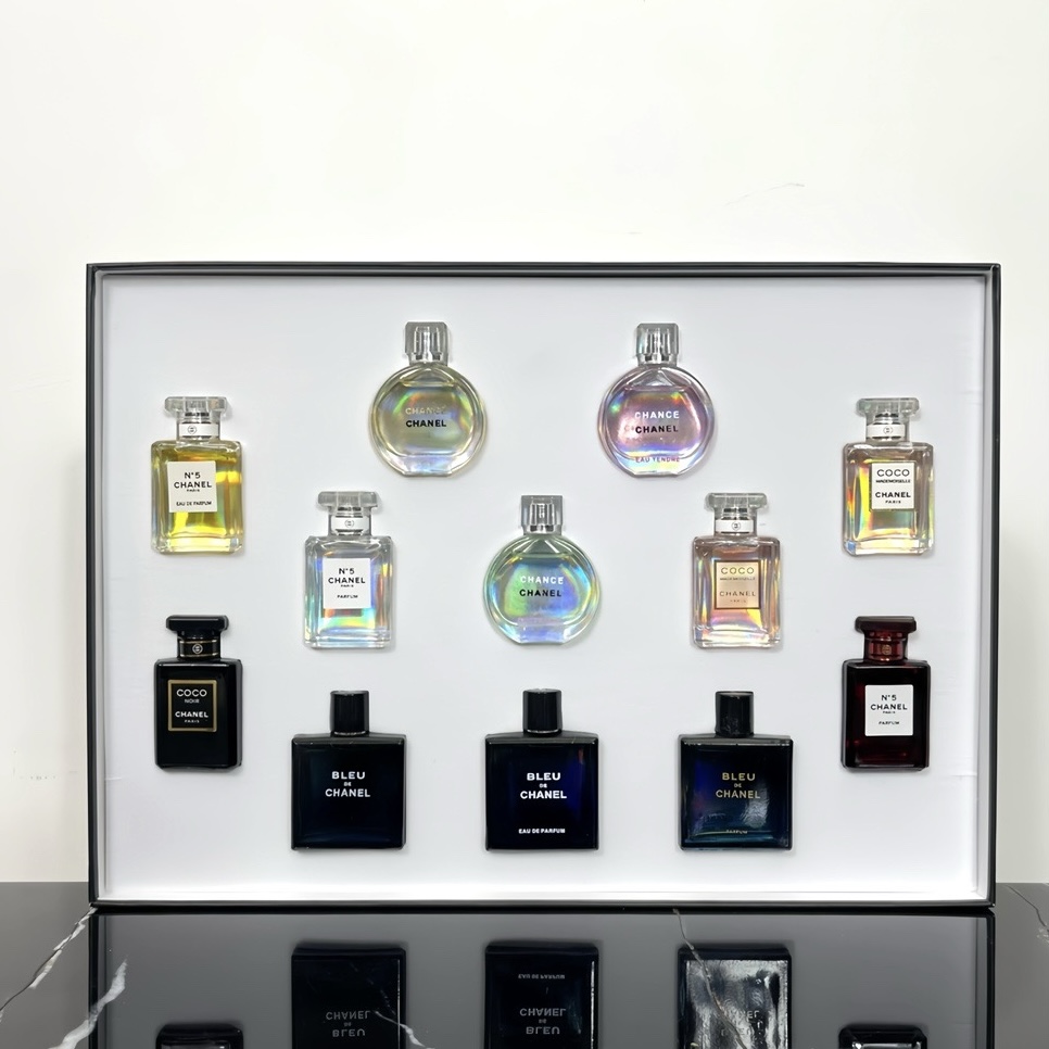 Chanel perfume sample 12 piece set, including 7.5ml * 12