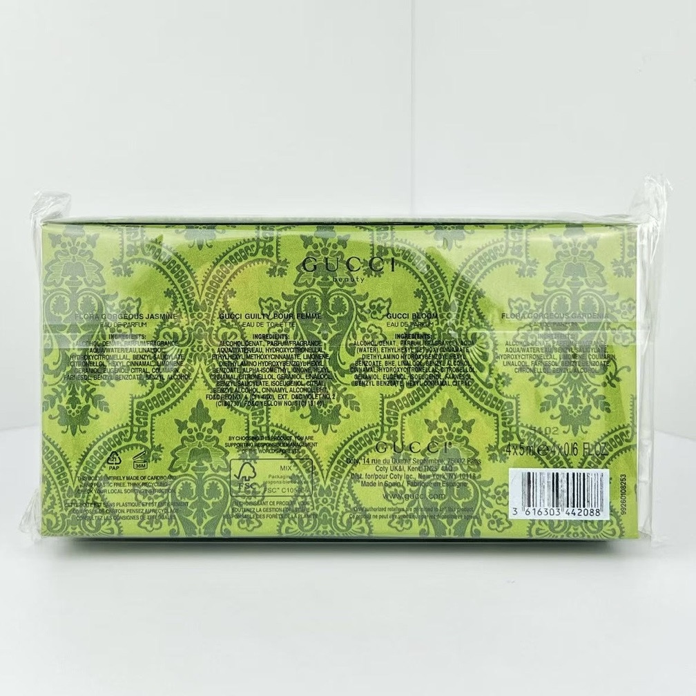 Gucci Qimeng perfume Mini 4-piece set 5ml*4