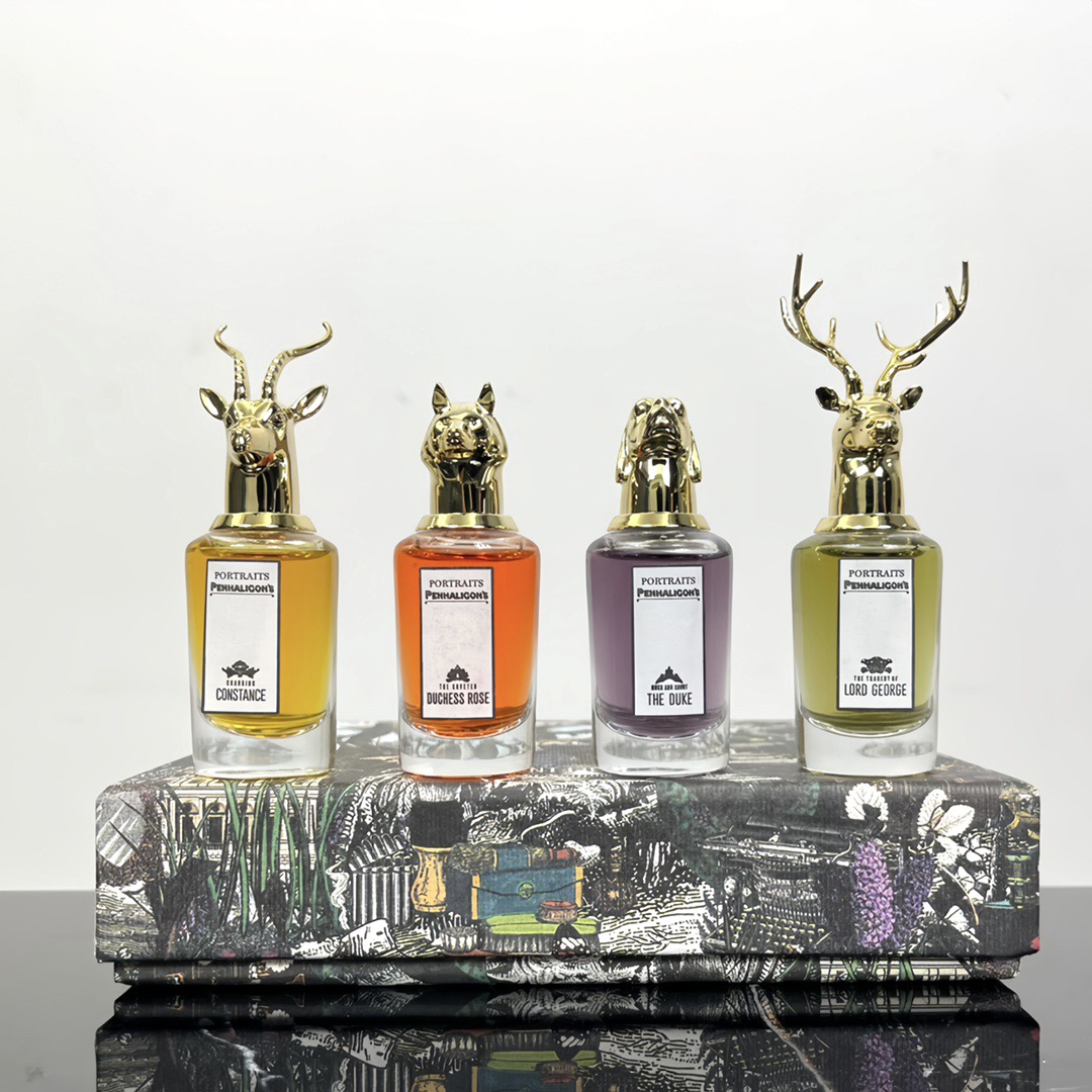 Penhaligon's 4-Piece Miniature Beast Head Perfume Set 10ml*4