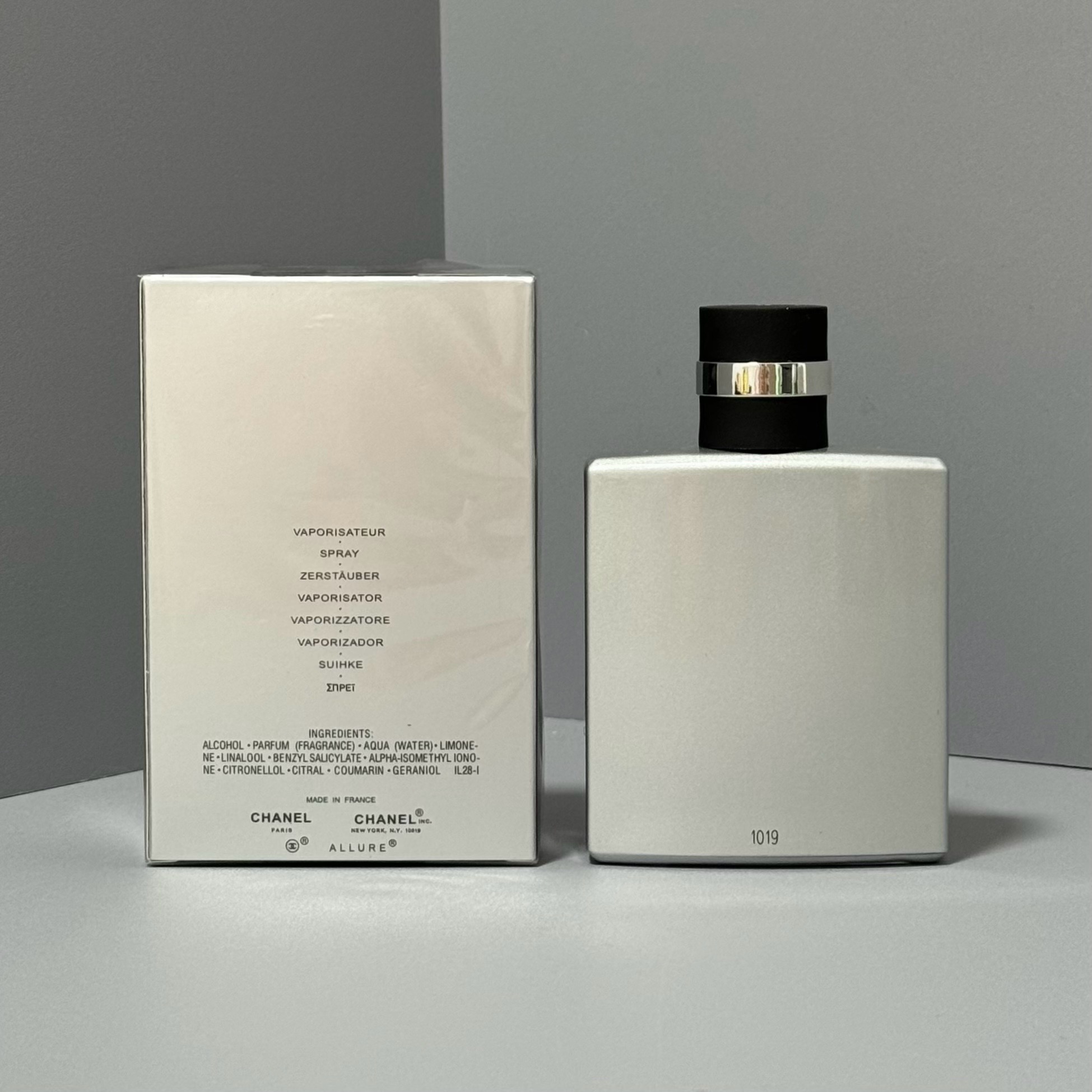 Chanel ALLURE SPORT Charm Men's eau de toilette 100ml