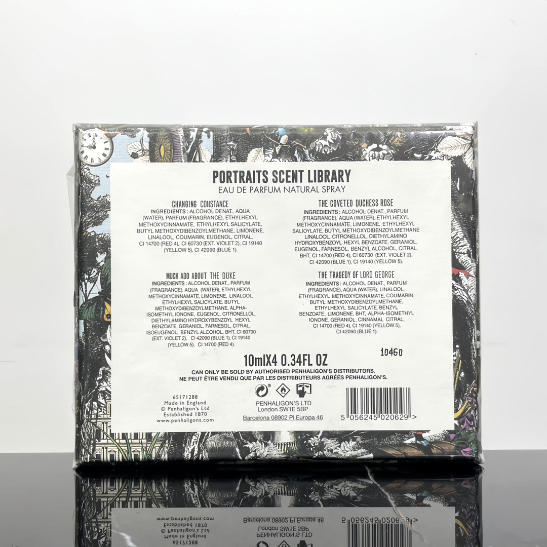 Penhaligon's 4-Piece Miniature Beast Head Perfume Set 10ml*4