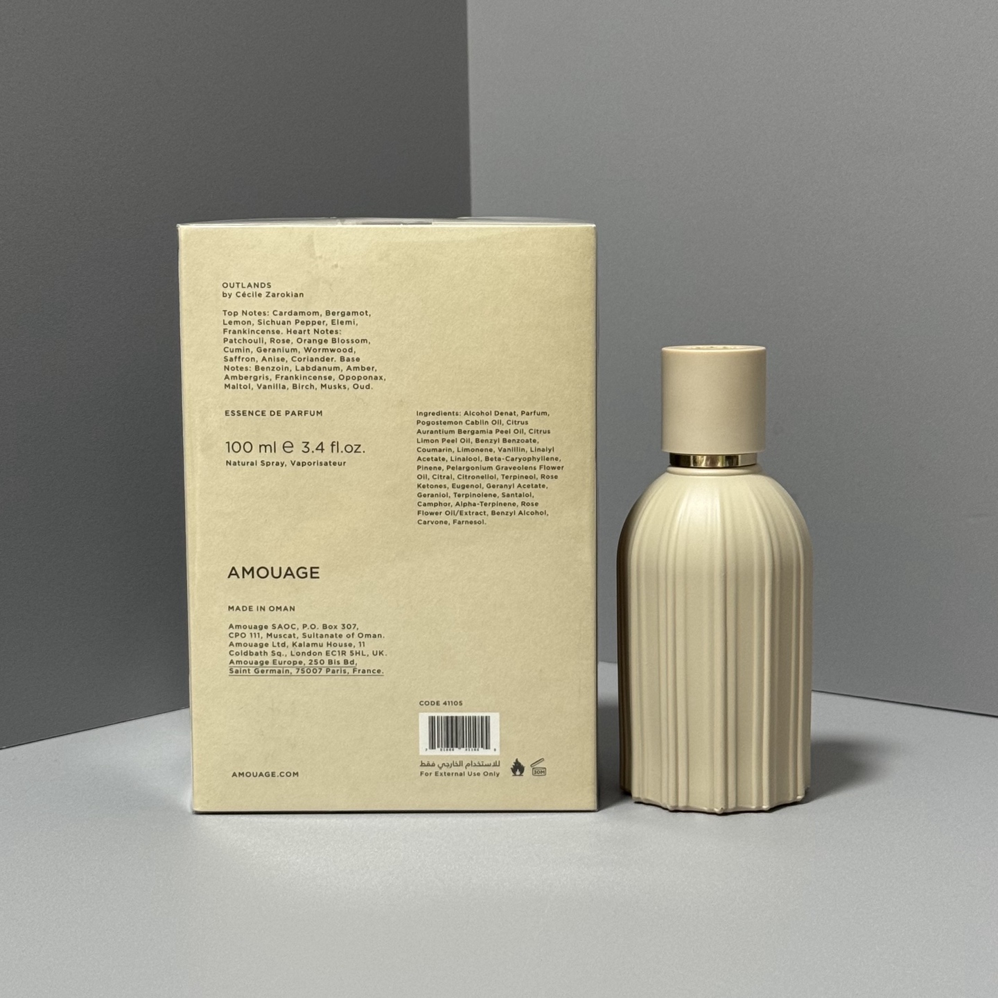 Amouage Outlands Essence de Parfum for Women 100ml