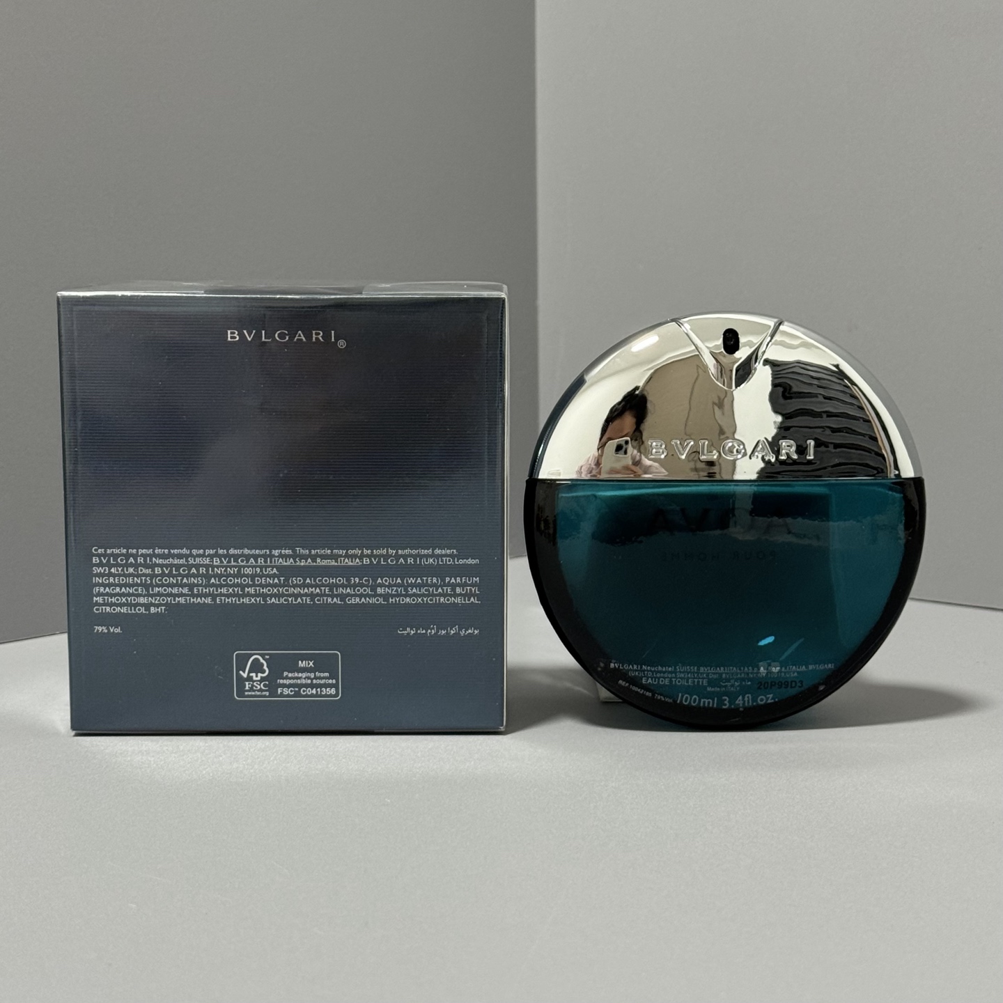 Bvlgari Aqva Pour Homme Marine Eau de Toilette 100ml