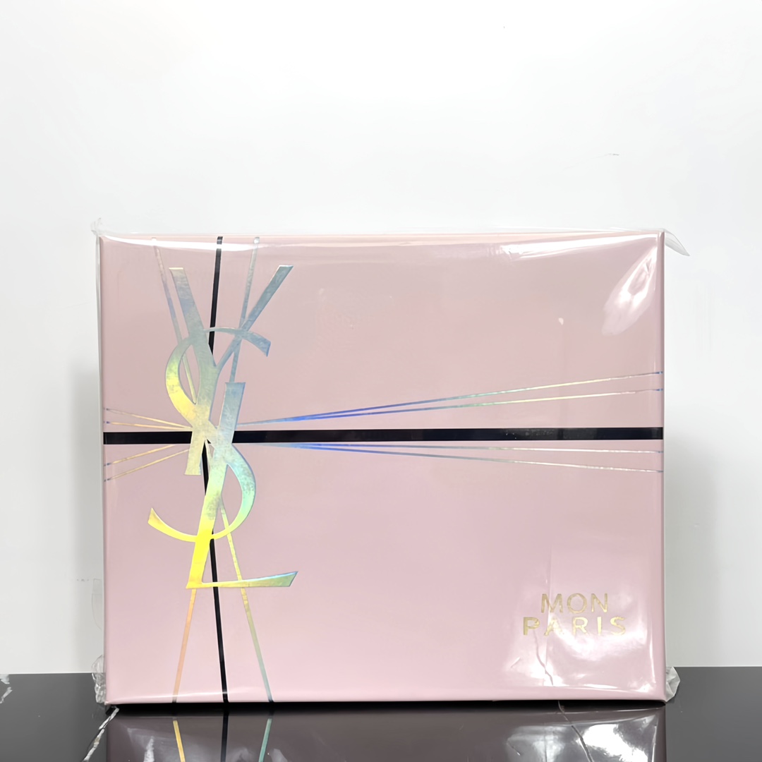 YSL Pink Gift Box with 7-piece Romantic Goddess Set