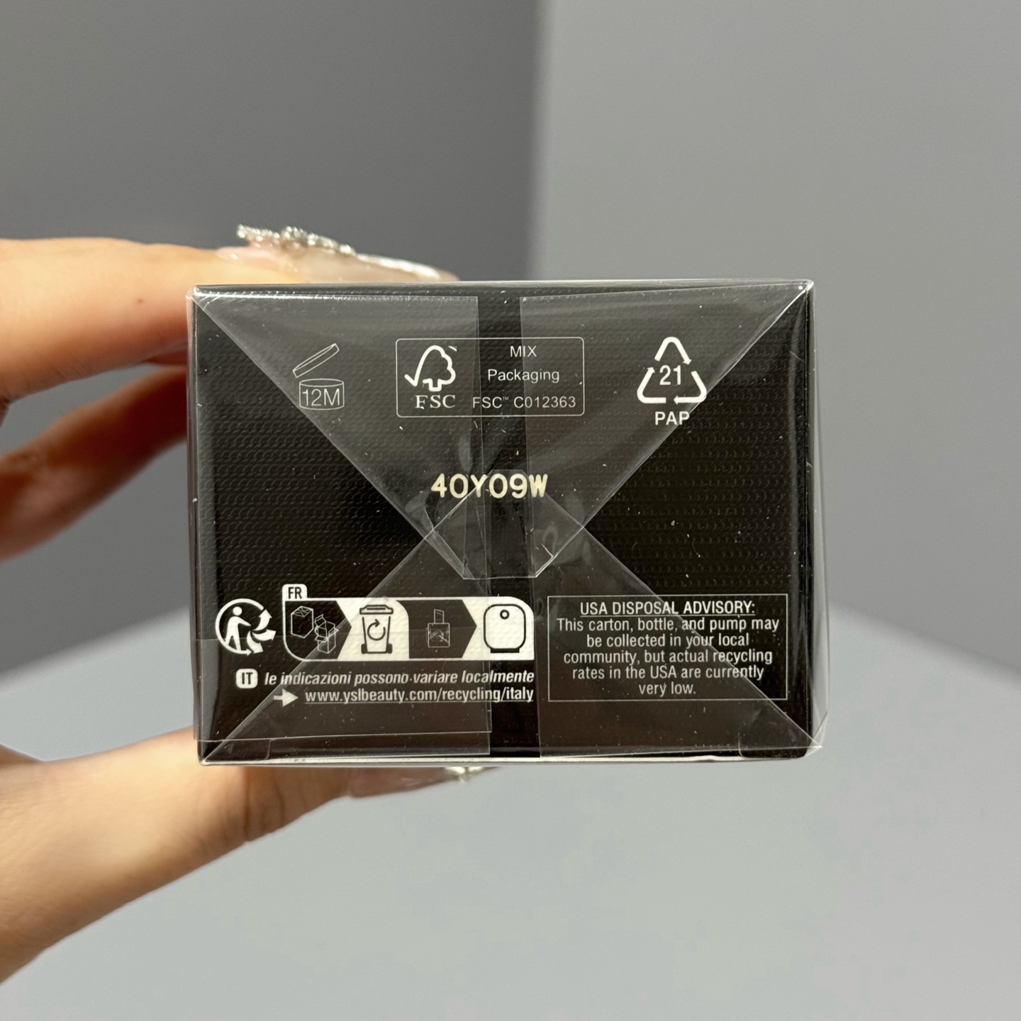 Yves Saint Laurent Libre L'eau Nue Parfum De Peau 90ml